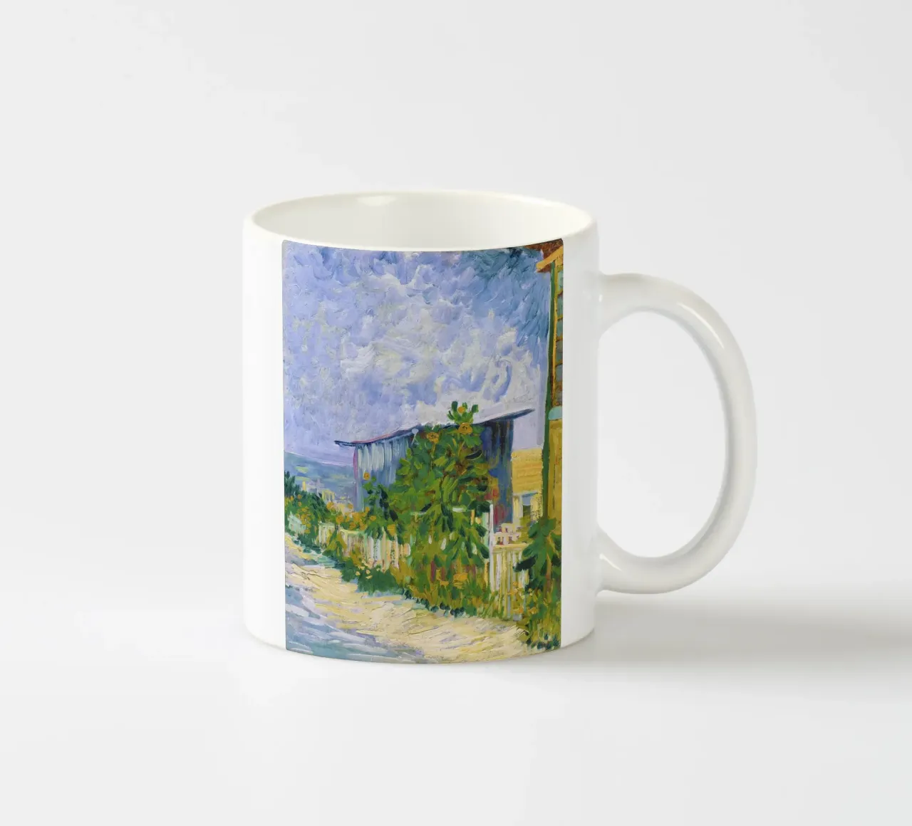 Rifugio a Montmartre di Vincent van Gogh tazza in ceramica da Van Gogh Prints