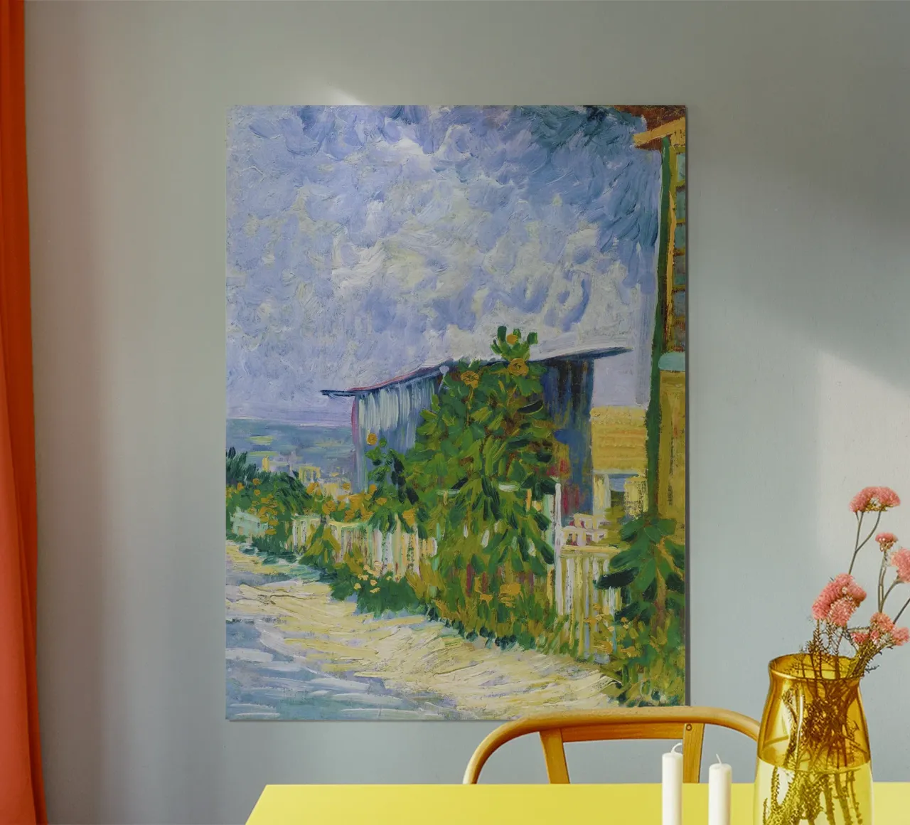 Rifugio a Montmartre di Vincent van Gogh poster da Van Gogh Prints