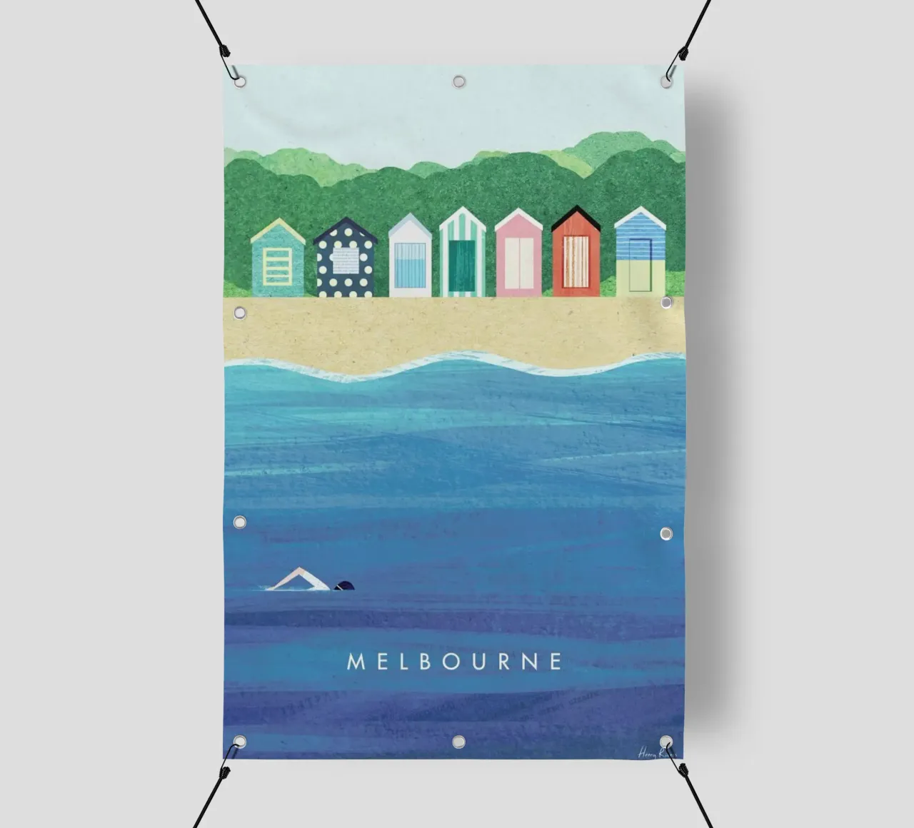 Melbourne telo in pvc da Henry Rivers