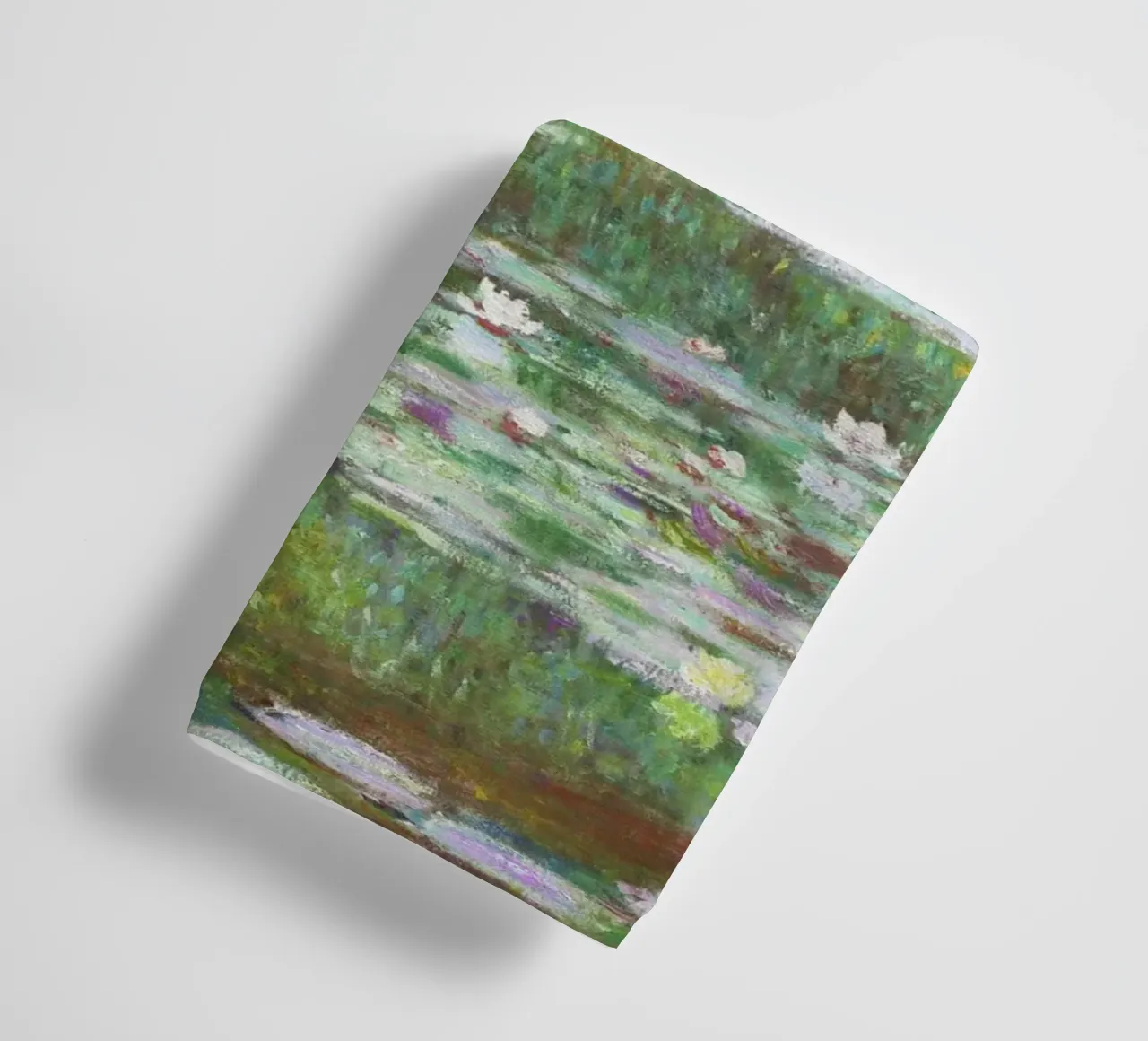 La passerella giapponese di Claude Monet asciugamano da bagno da Monet Art Prints