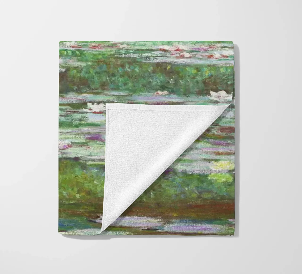 La passerella giapponese di Claude Monet telo mare da Monet Art Prints