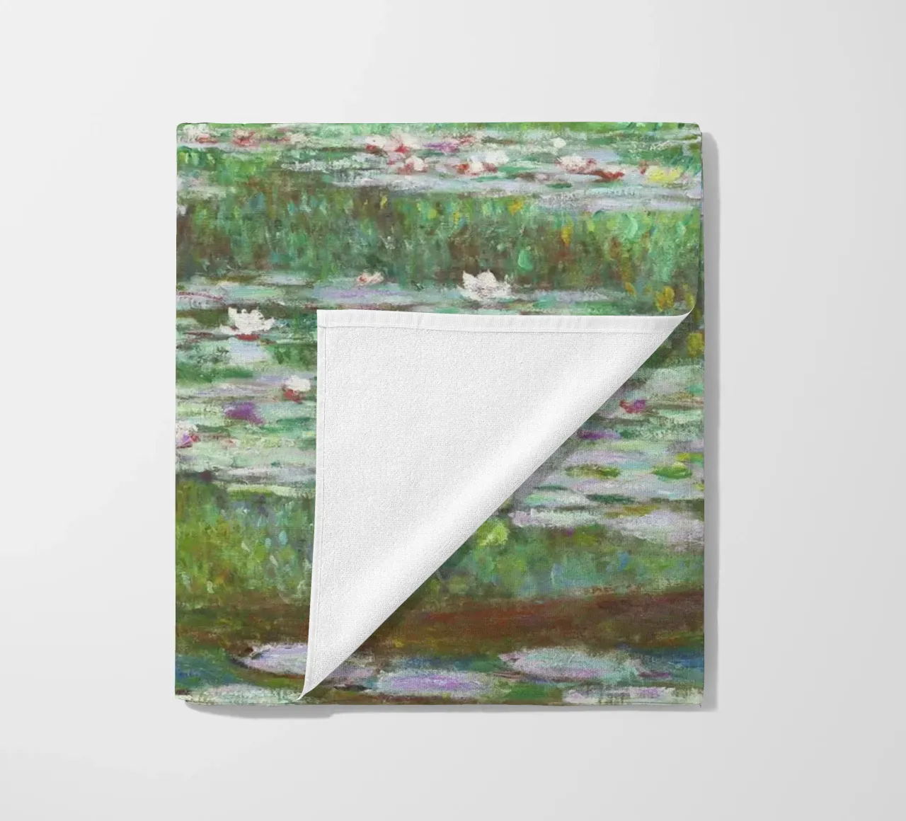 La passerella giapponese di Claude Monet telo mare da Monet Art Prints
