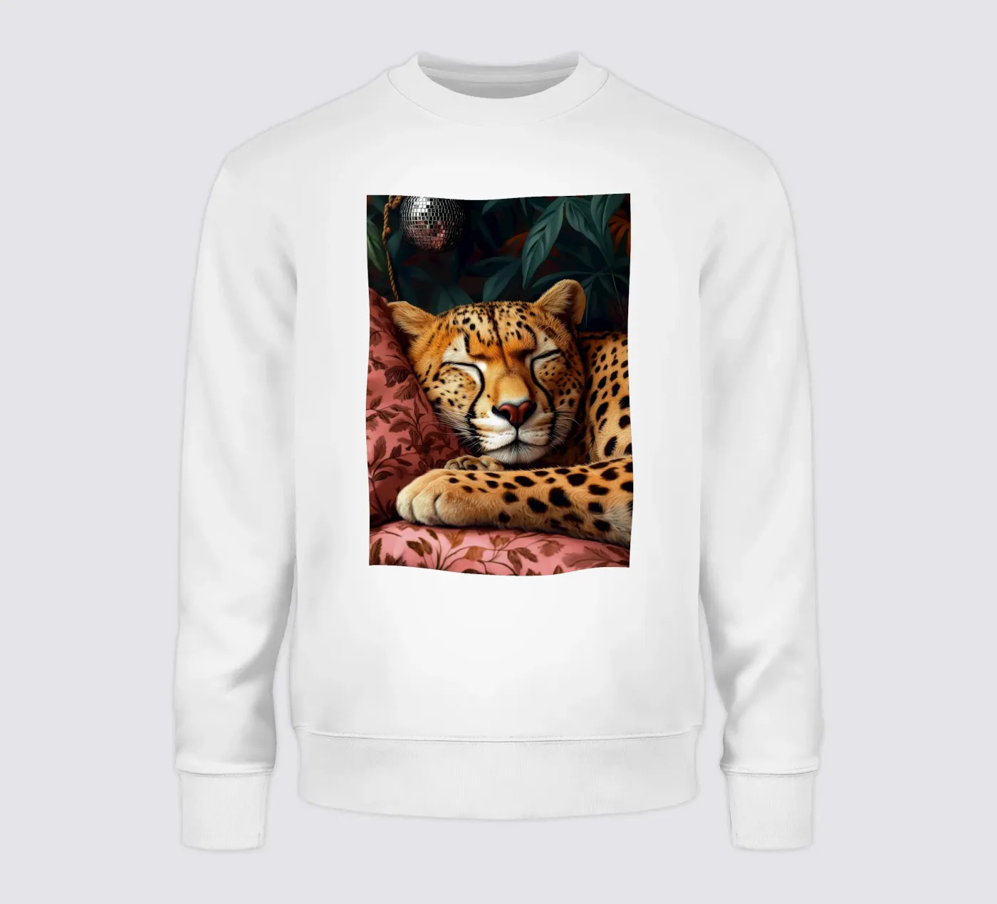 Léopard sweat de Lionmixart