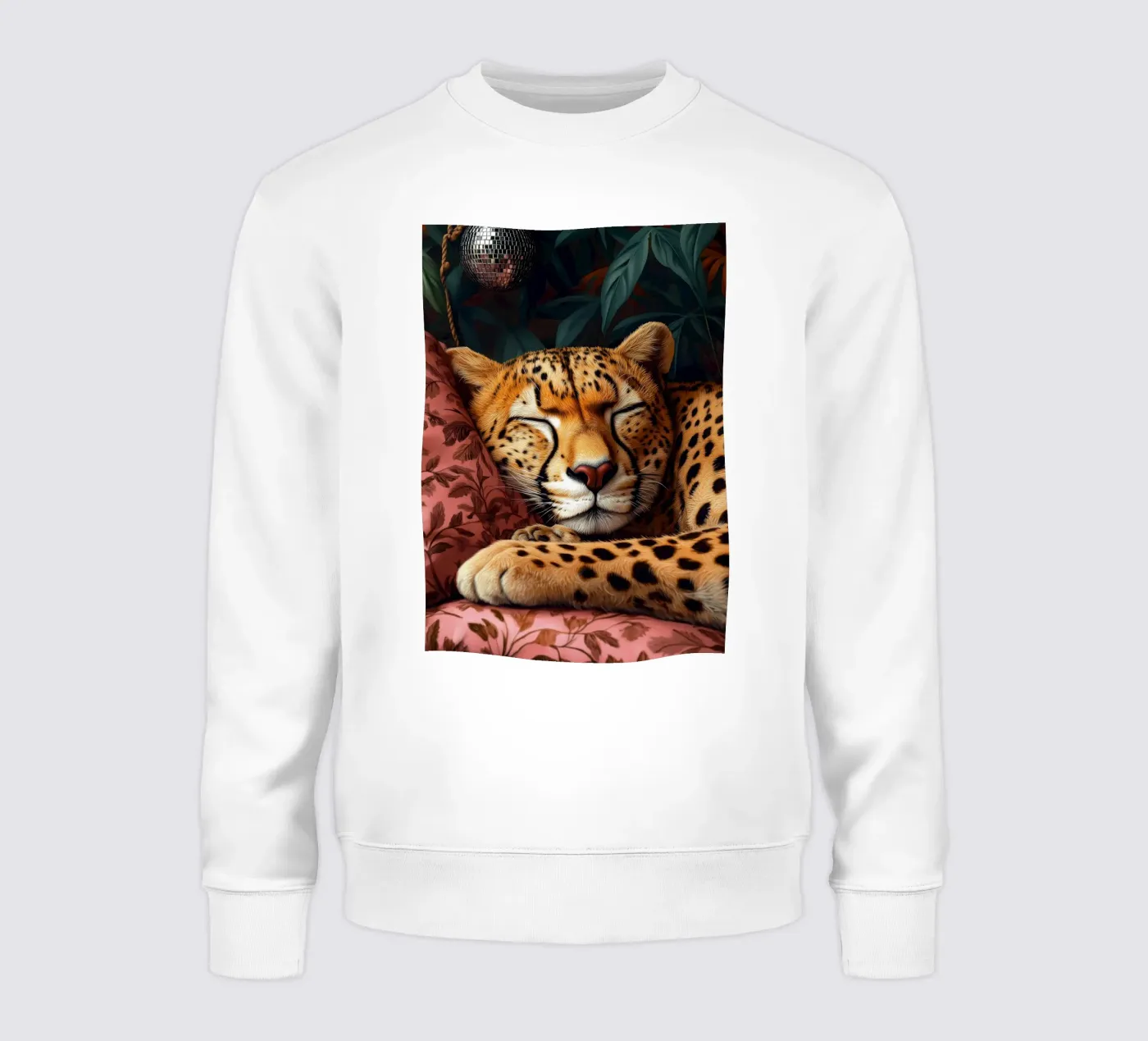 Léopard sweat de Lionmixart