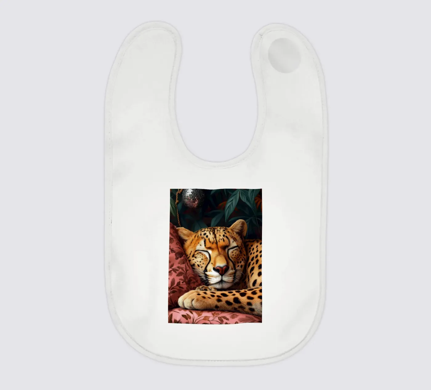Léopard bavoir de Lionmixart