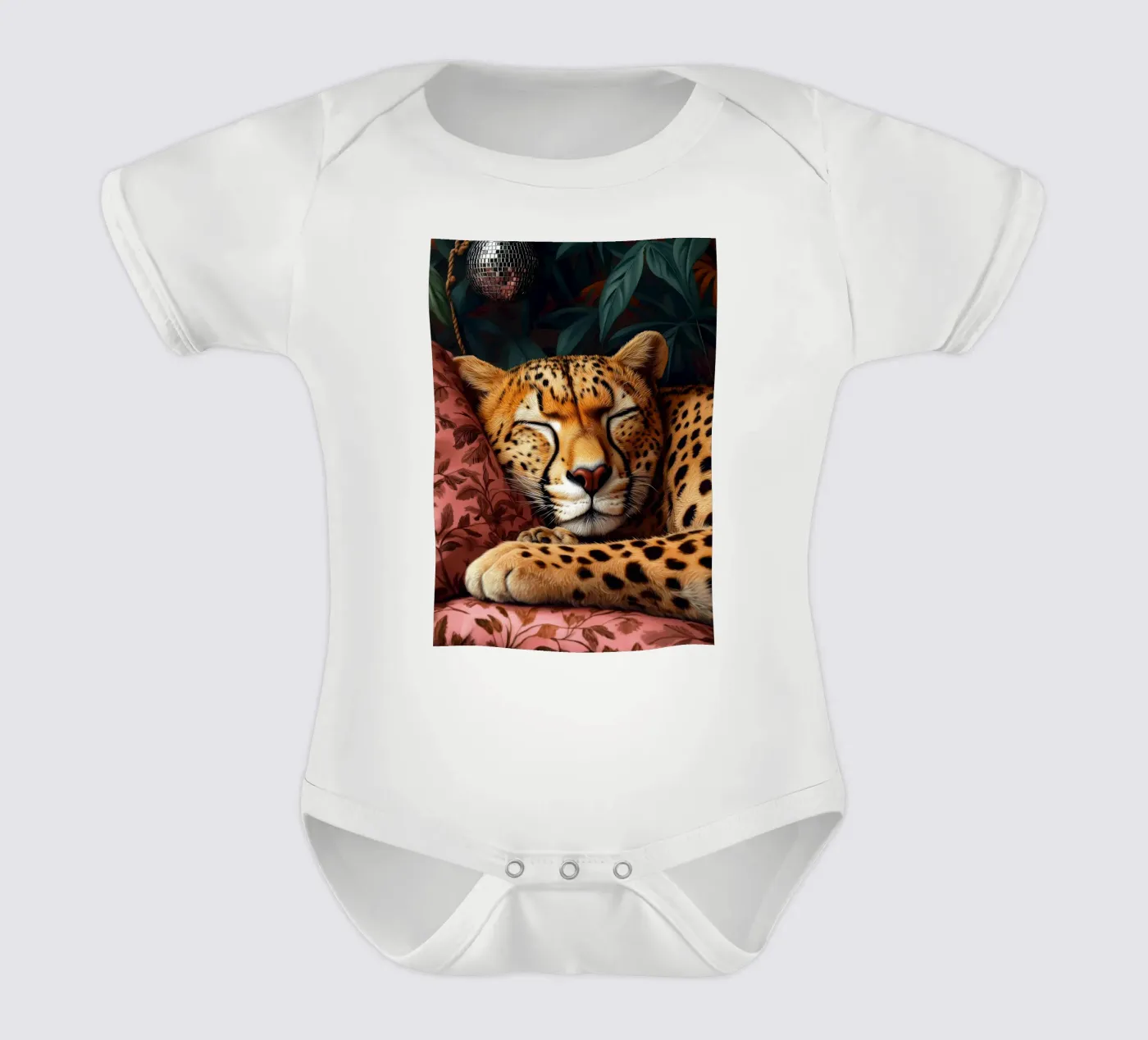 Leopard body bébé de Lionmixart