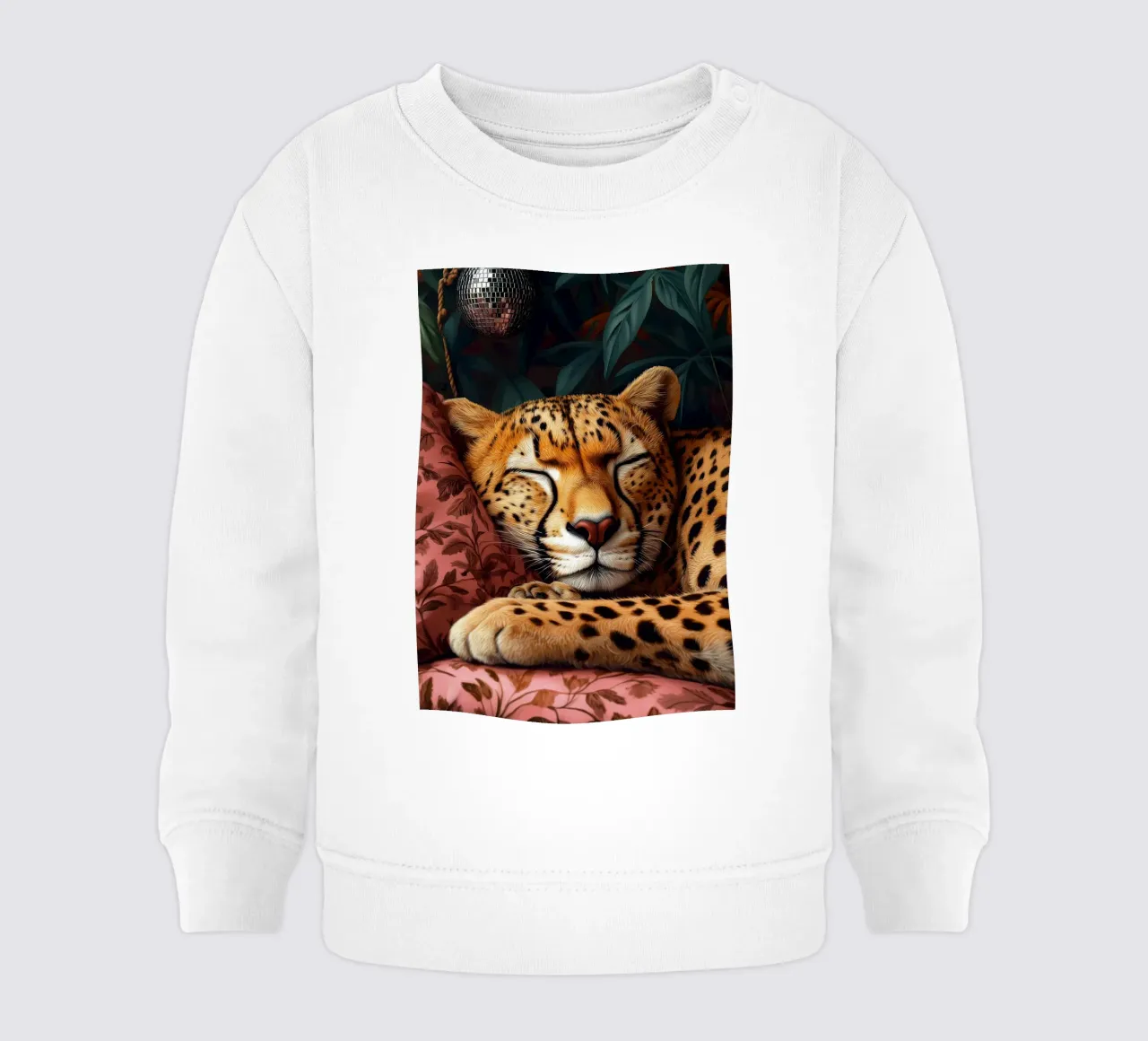 Leopardo felpa neonato da Lionmixart
