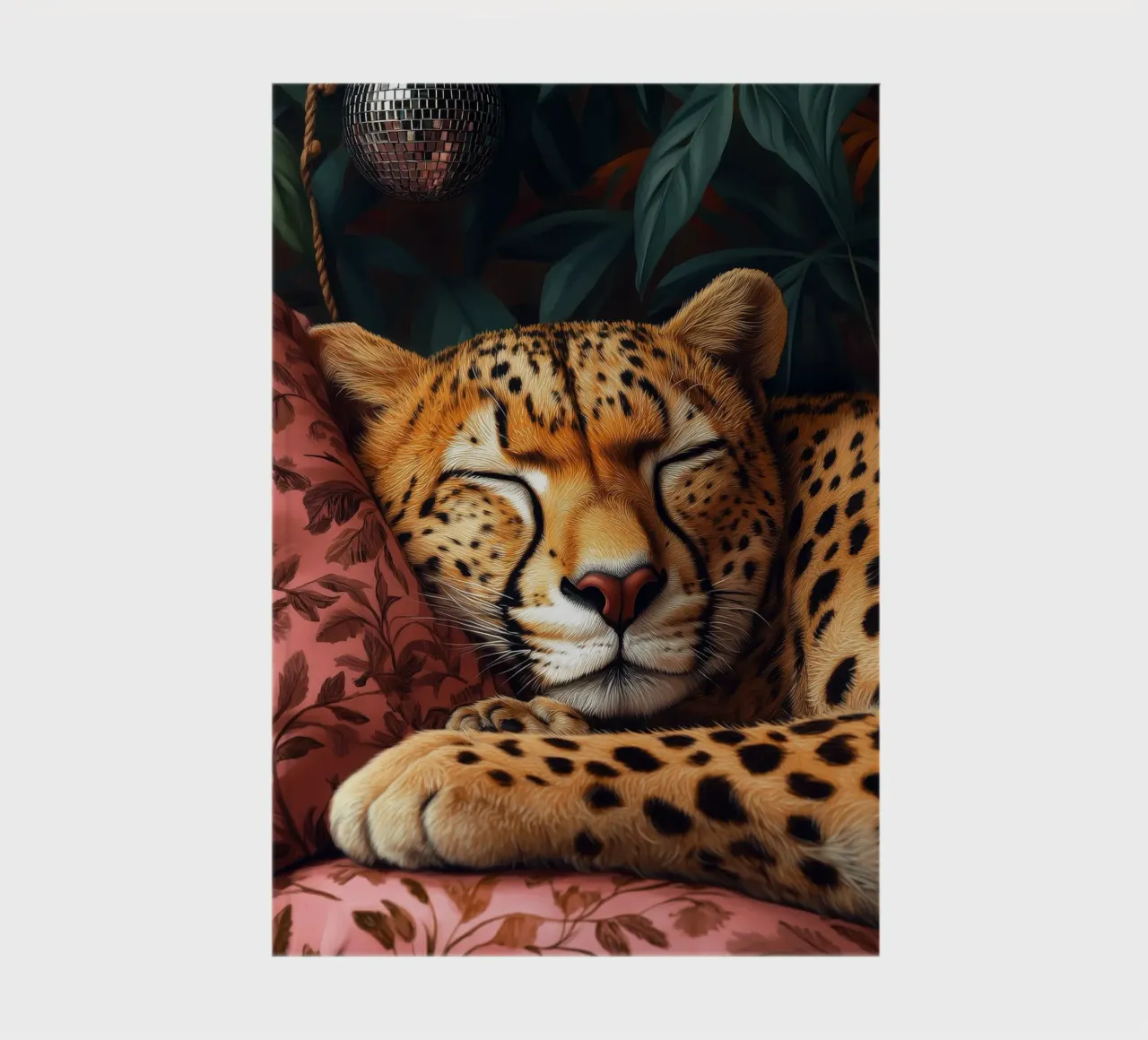 Leopard notebook by Lionmixart