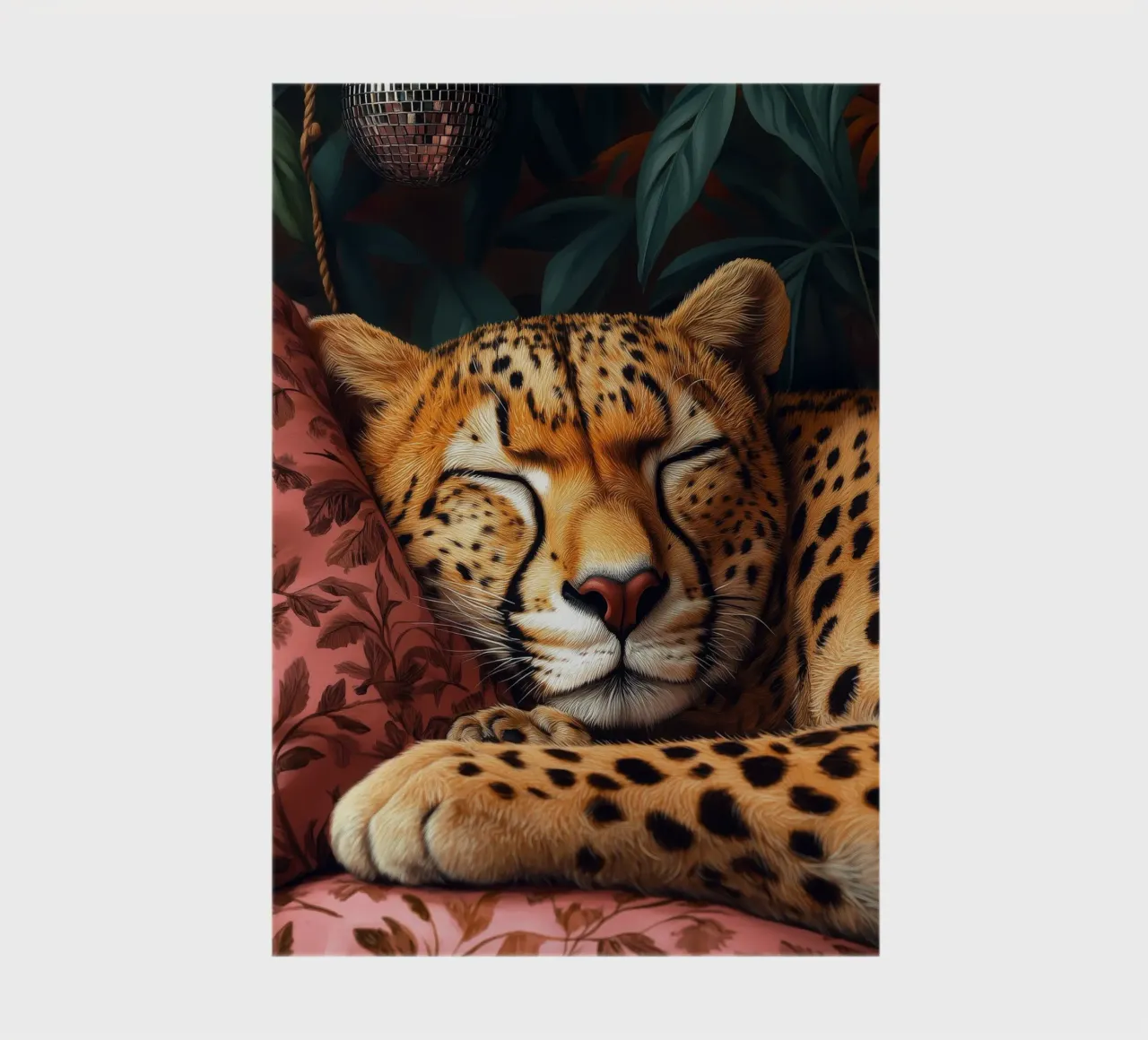 Leopard notebook by Lionmixart