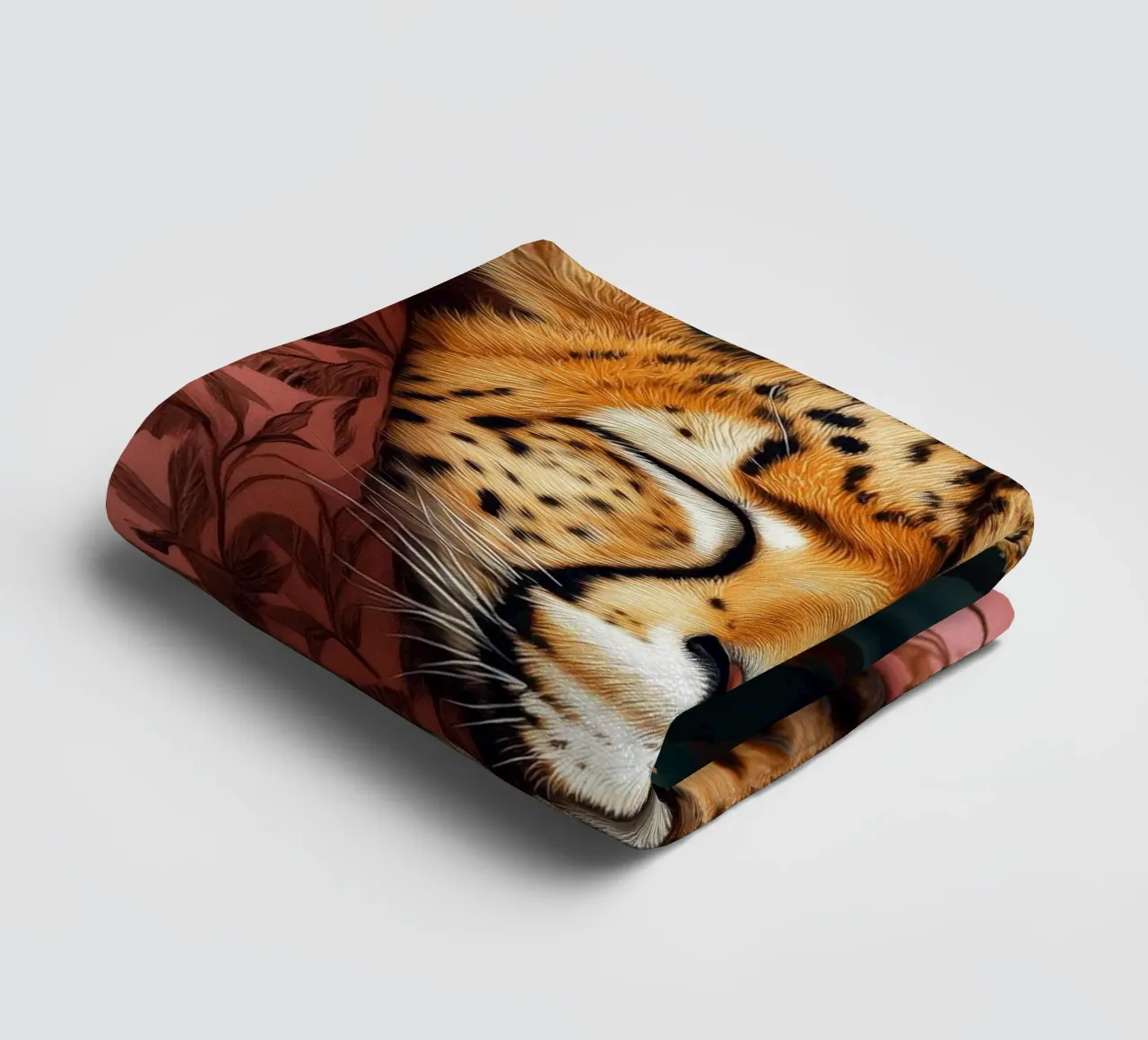 Leopard towel by Lionmixart
