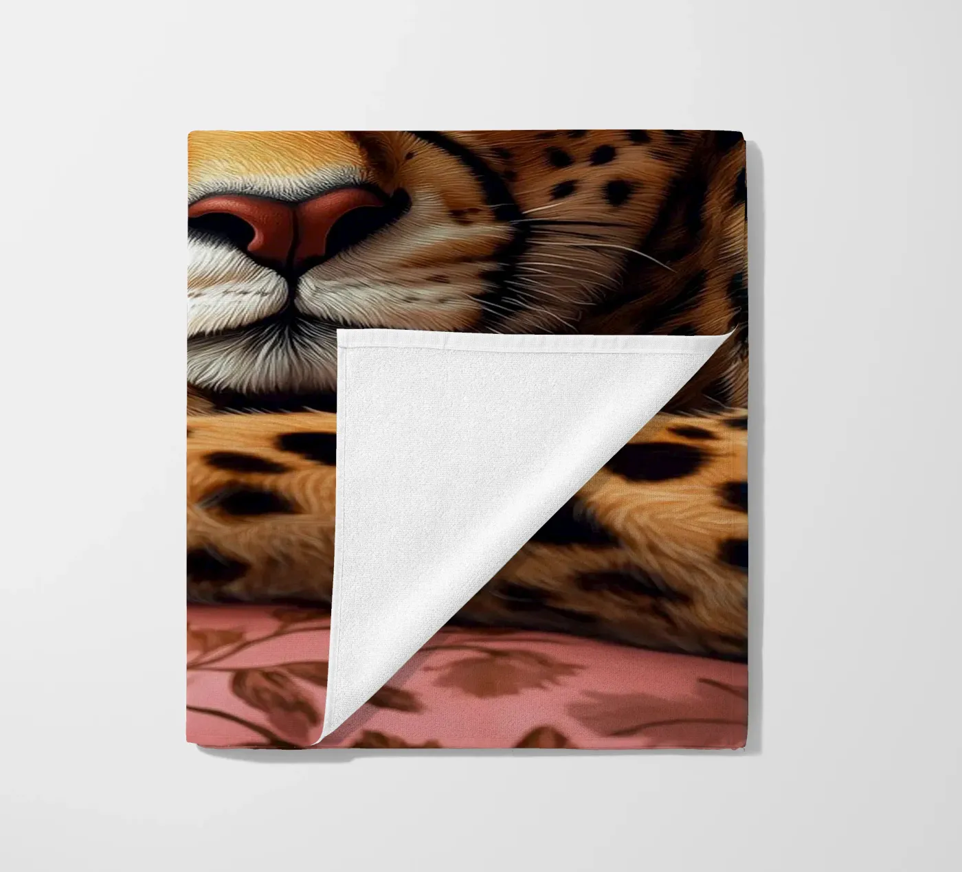 Luipaard strandhanddoek van Lionmixart