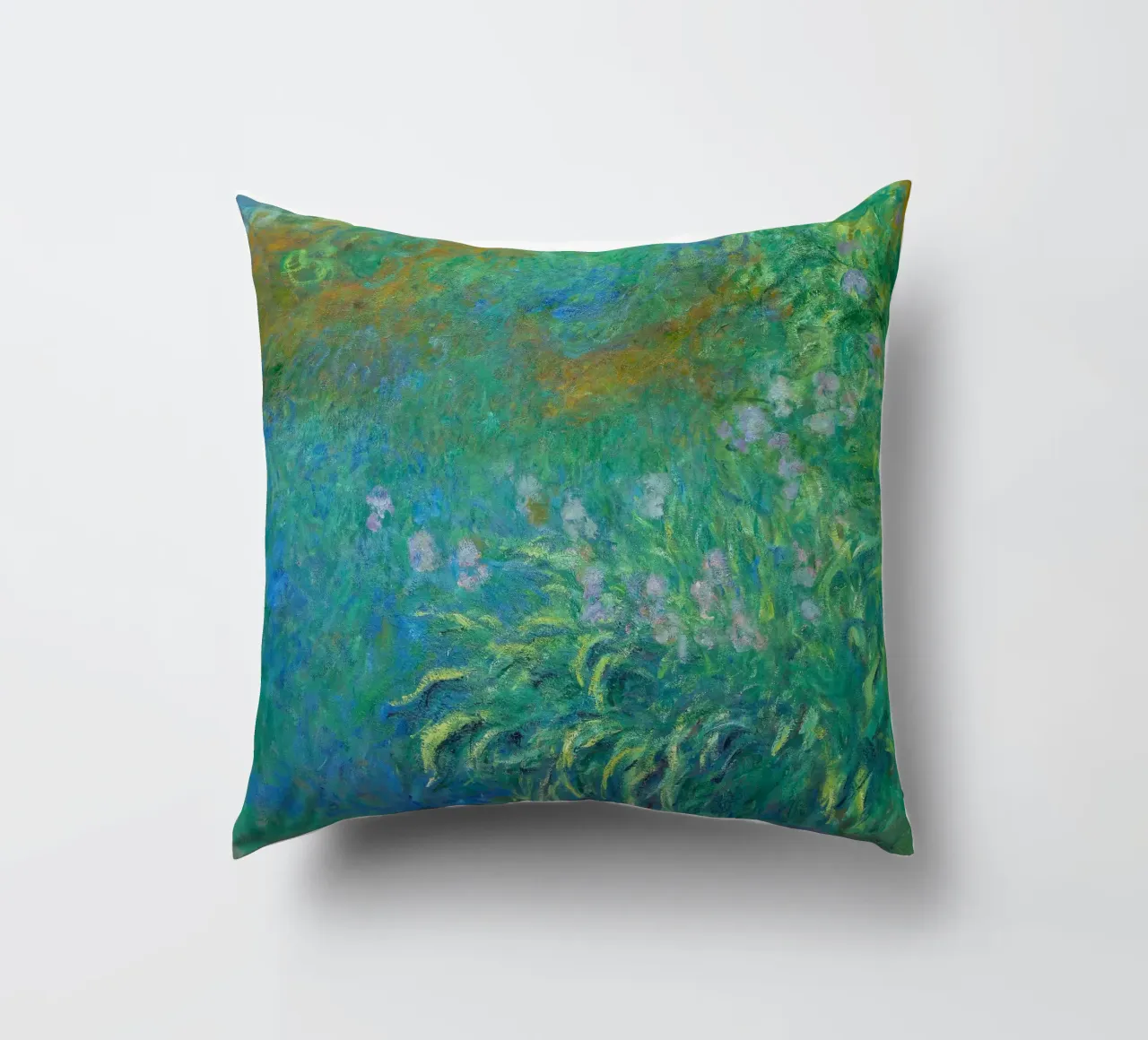 Iris di Claude Monet cuscino da Monet Art Prints