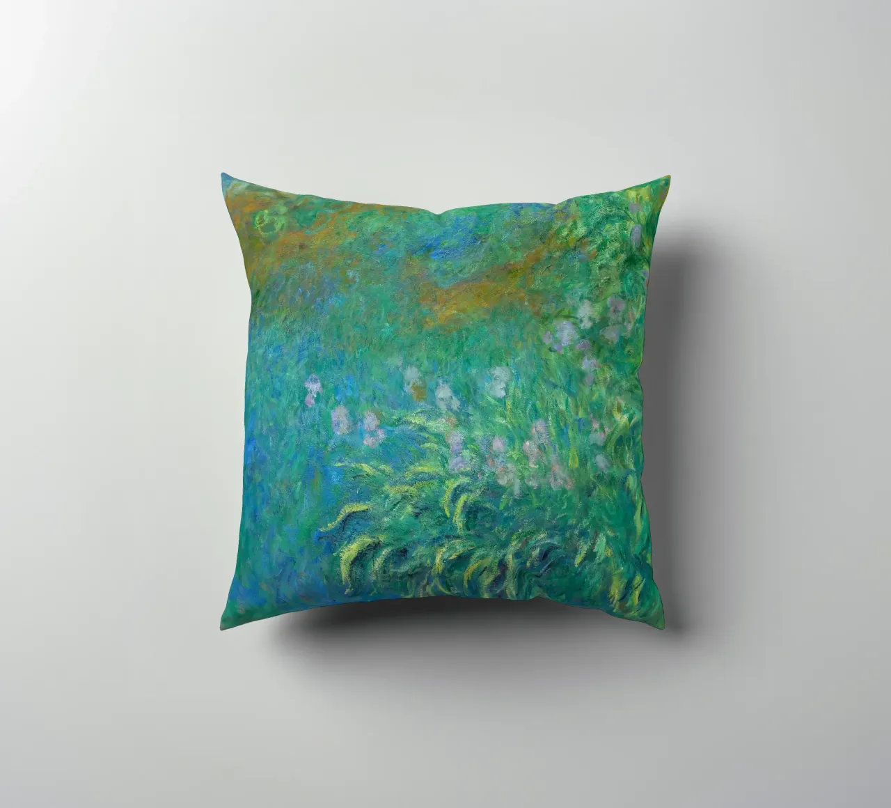 Iris di Claude Monet cuscino da Monet Art Prints