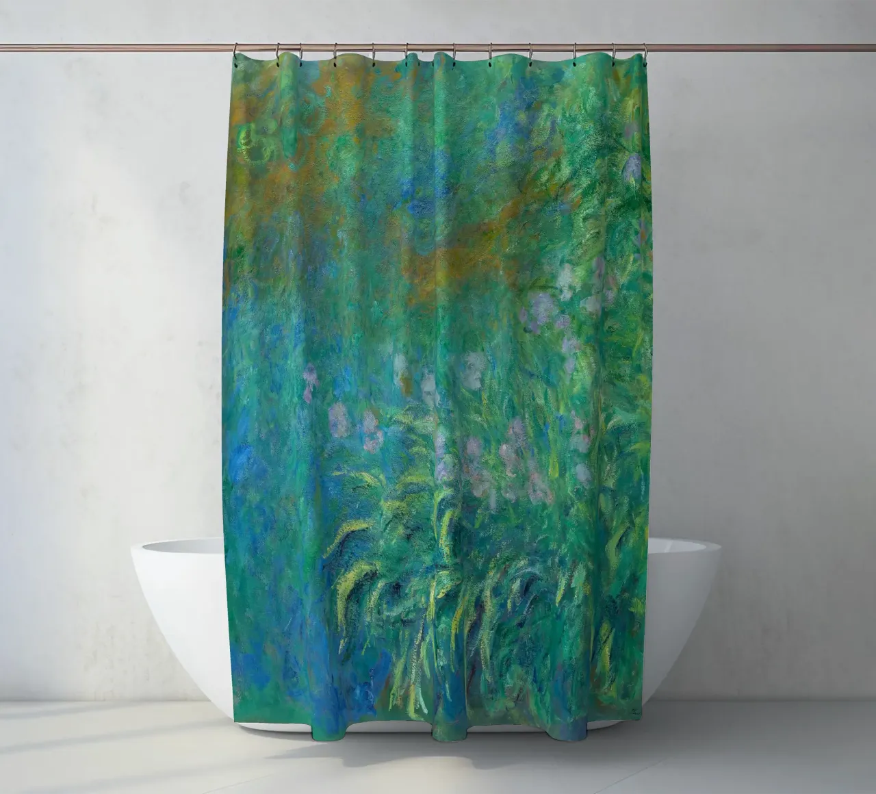 Iris di Claude Monet tenda da doccia da Monet Art Prints