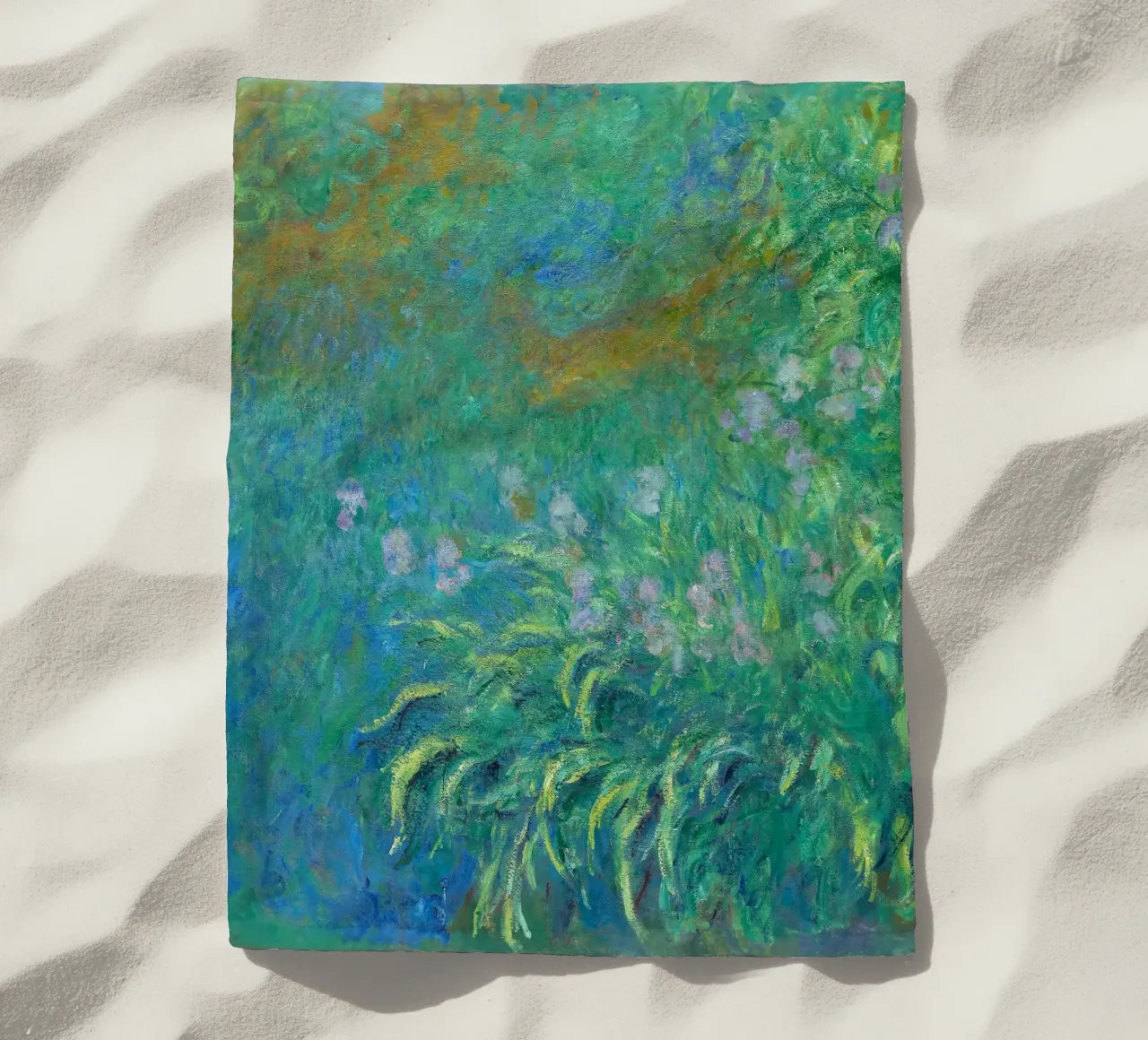 Iris di Claude Monet telo mare da Monet Art Prints