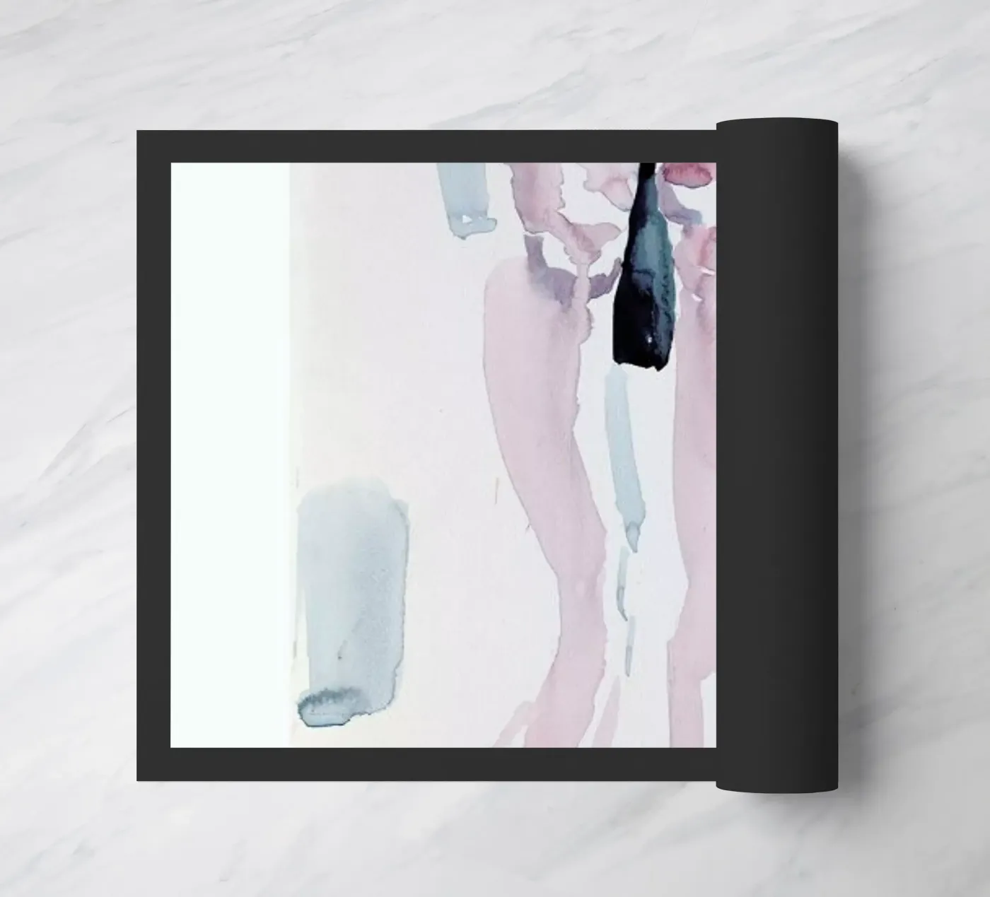 Waiting deurmat van Graphite