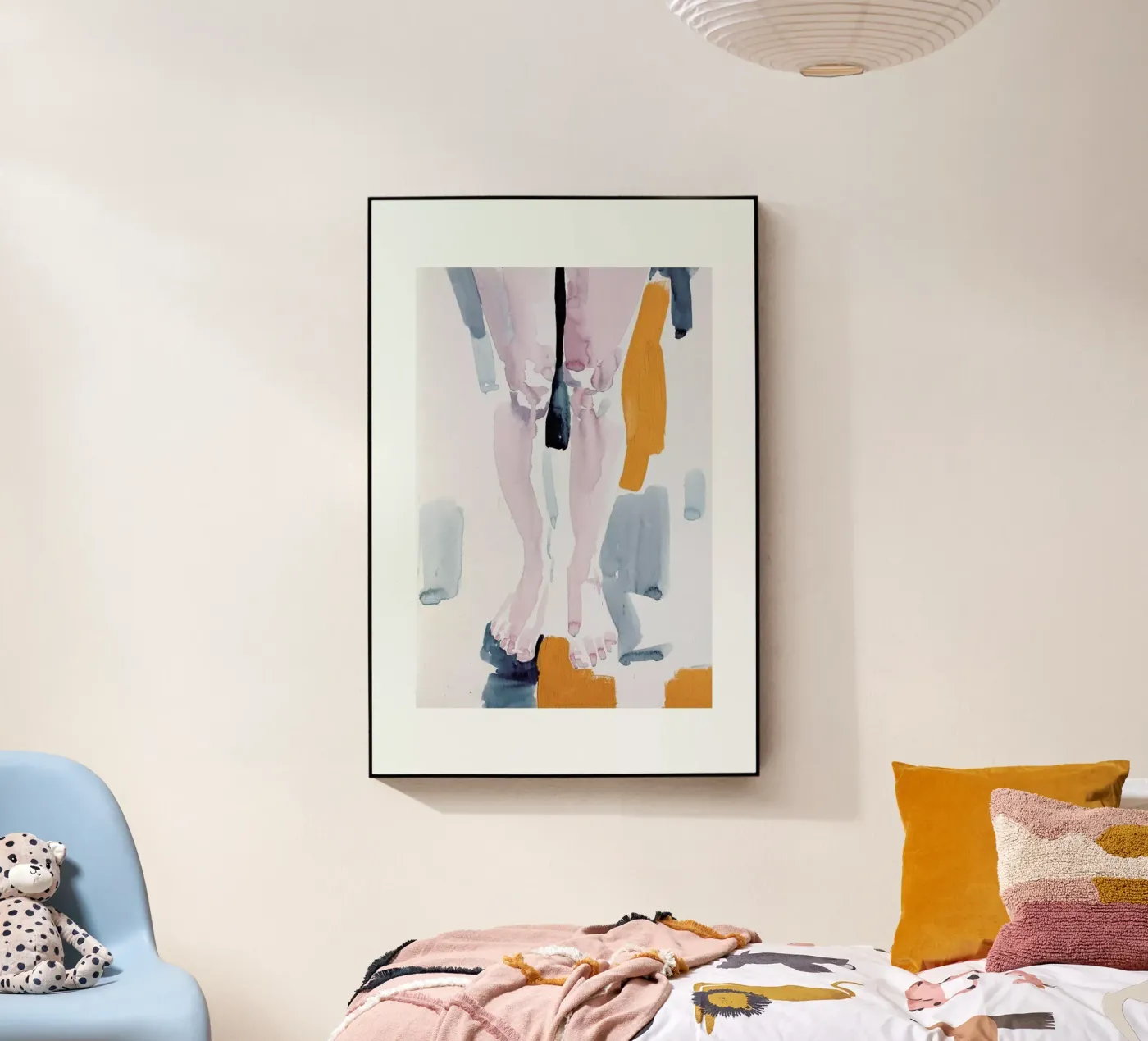 Waiting Acryl-Glas von Graphite