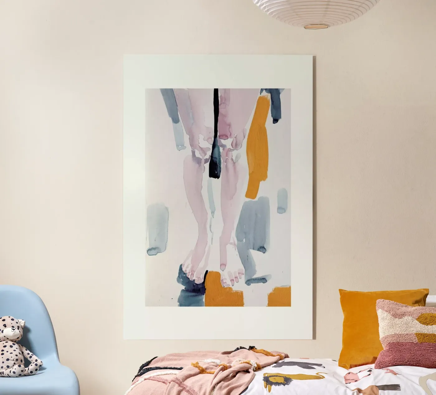 Waiting Acryl-Glas von Graphite