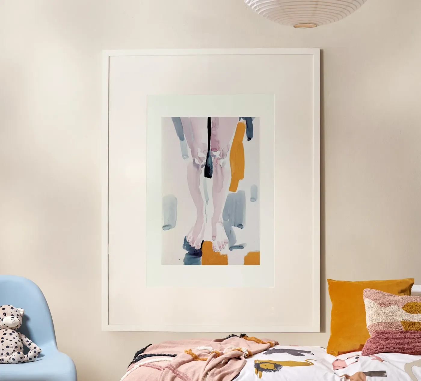 Waiting Poster von Graphite