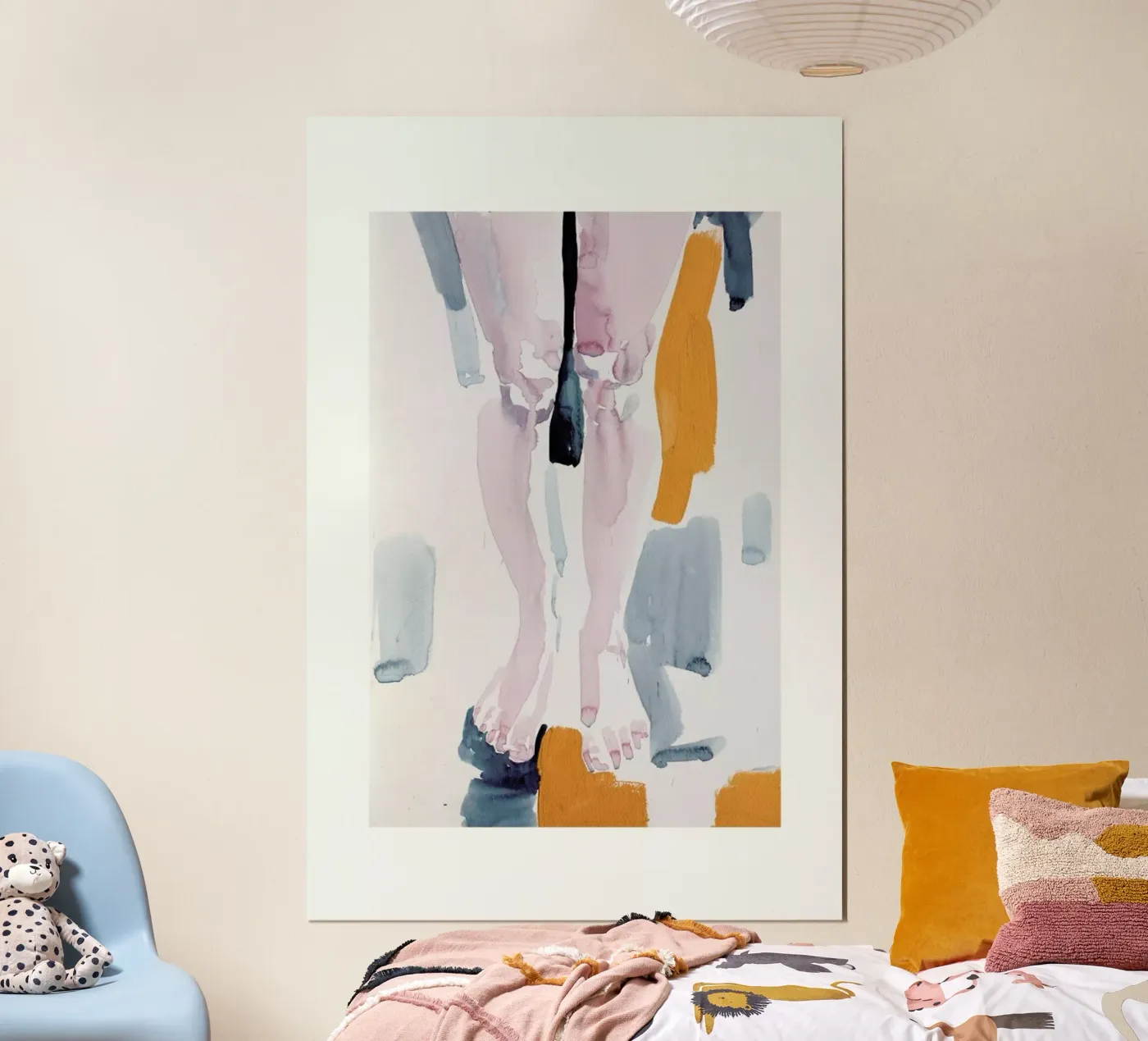 Waiting Poster von Graphite