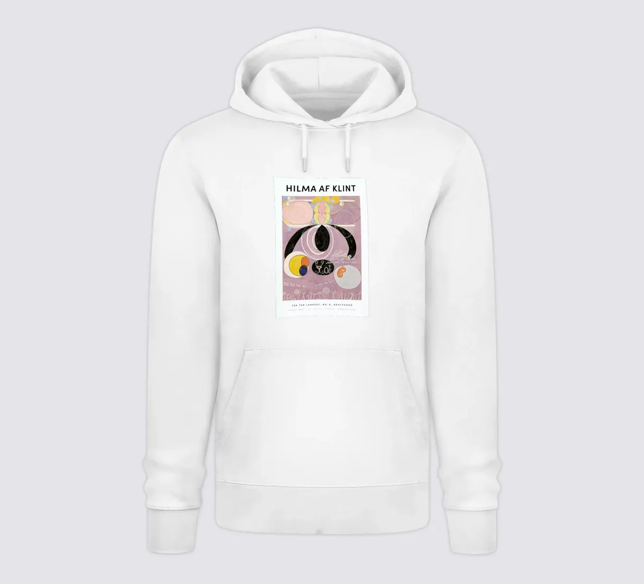 Hilma af Klint - The Ten Largest, No. 6 II felpa con cappuccio da Vintage by JUNIQE