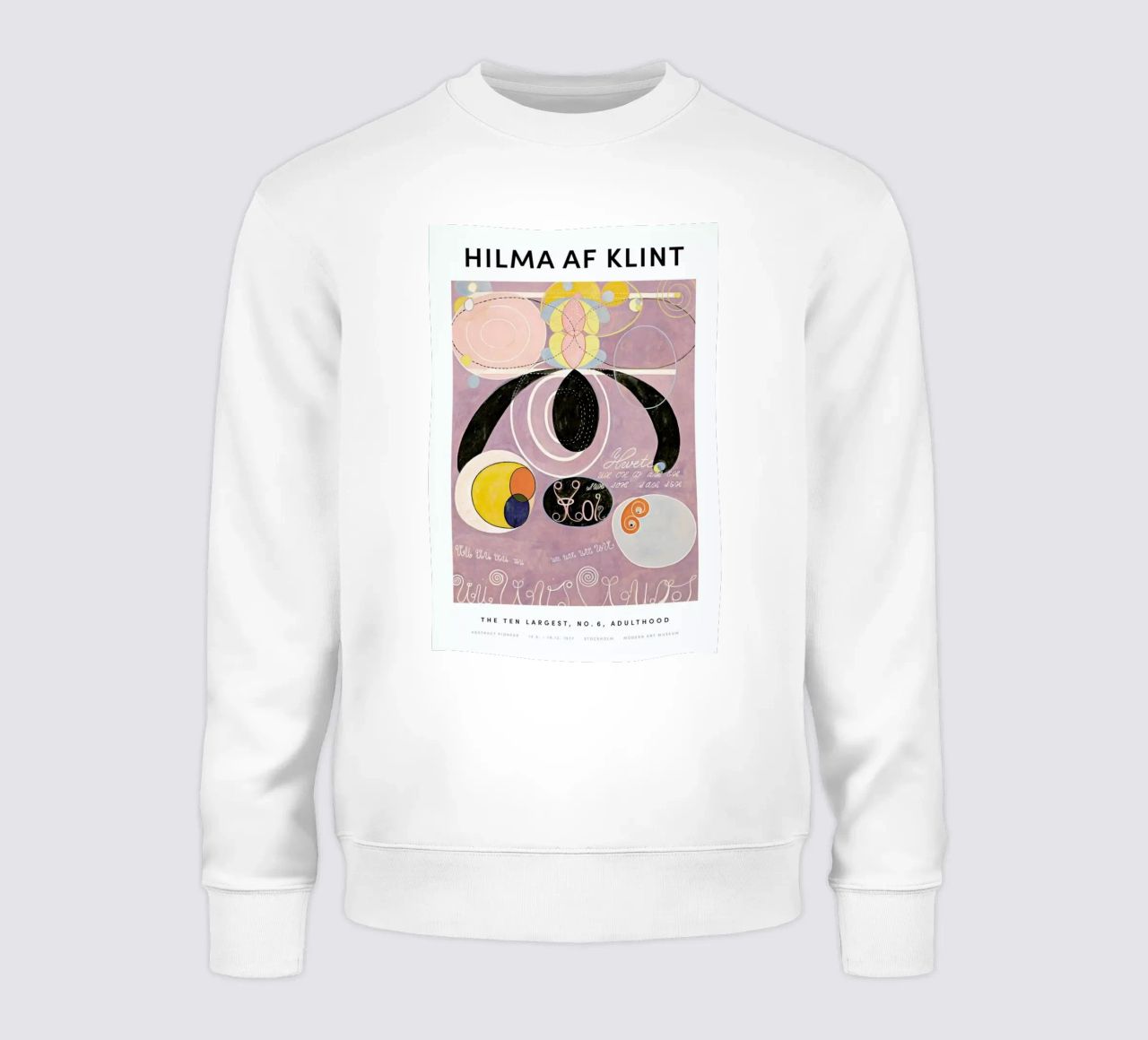 Hilma af Klint - The Ten Largest, No. 6 II sweat de Vintage by JUNIQE