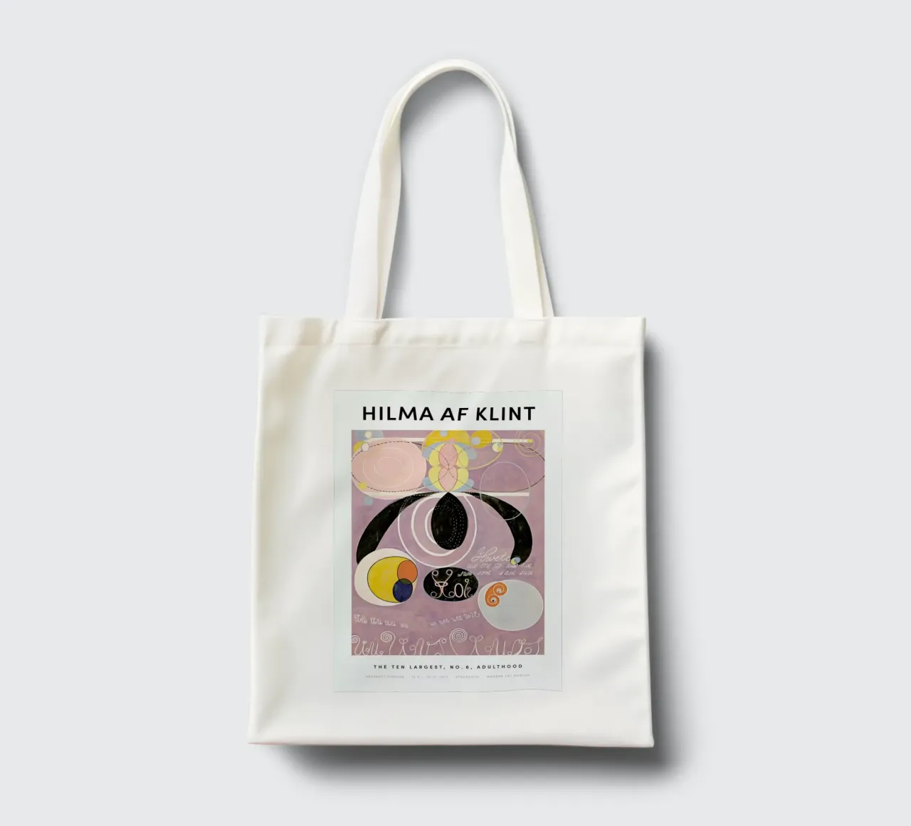 Hilma af Klint - The Ten Largest, No. 6 II borsa in juta da Vintage by JUNIQE