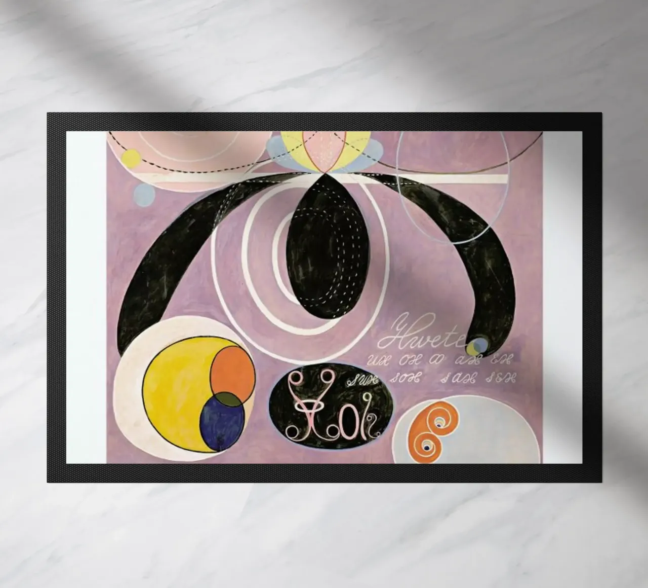 Hilma af Klint - The Ten Largest, No. 6 II zerbino da Vintage by JUNIQE