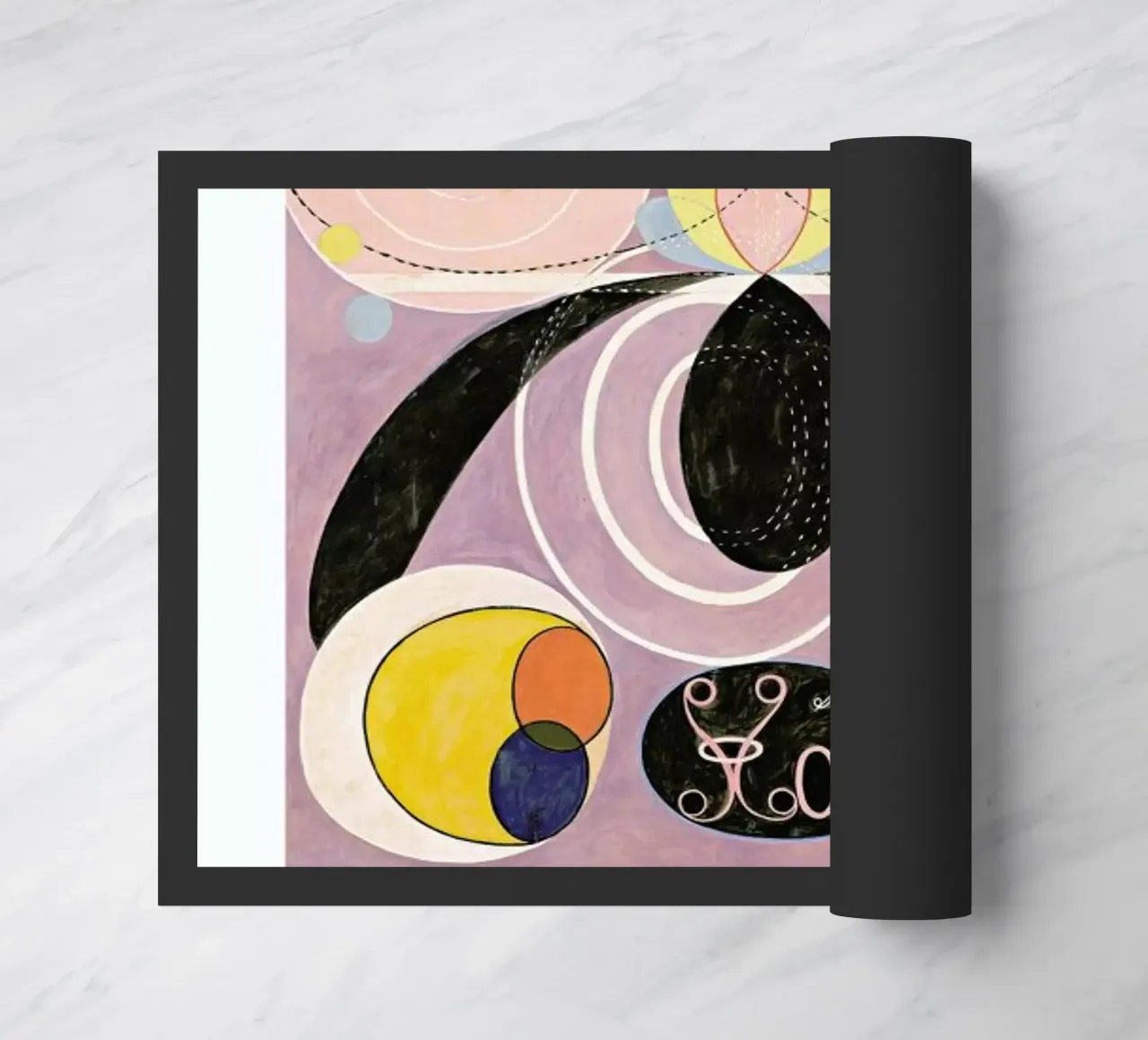 Hilma af Klint - The Ten Largest, No. 6 II zerbino da Vintage by JUNIQE
