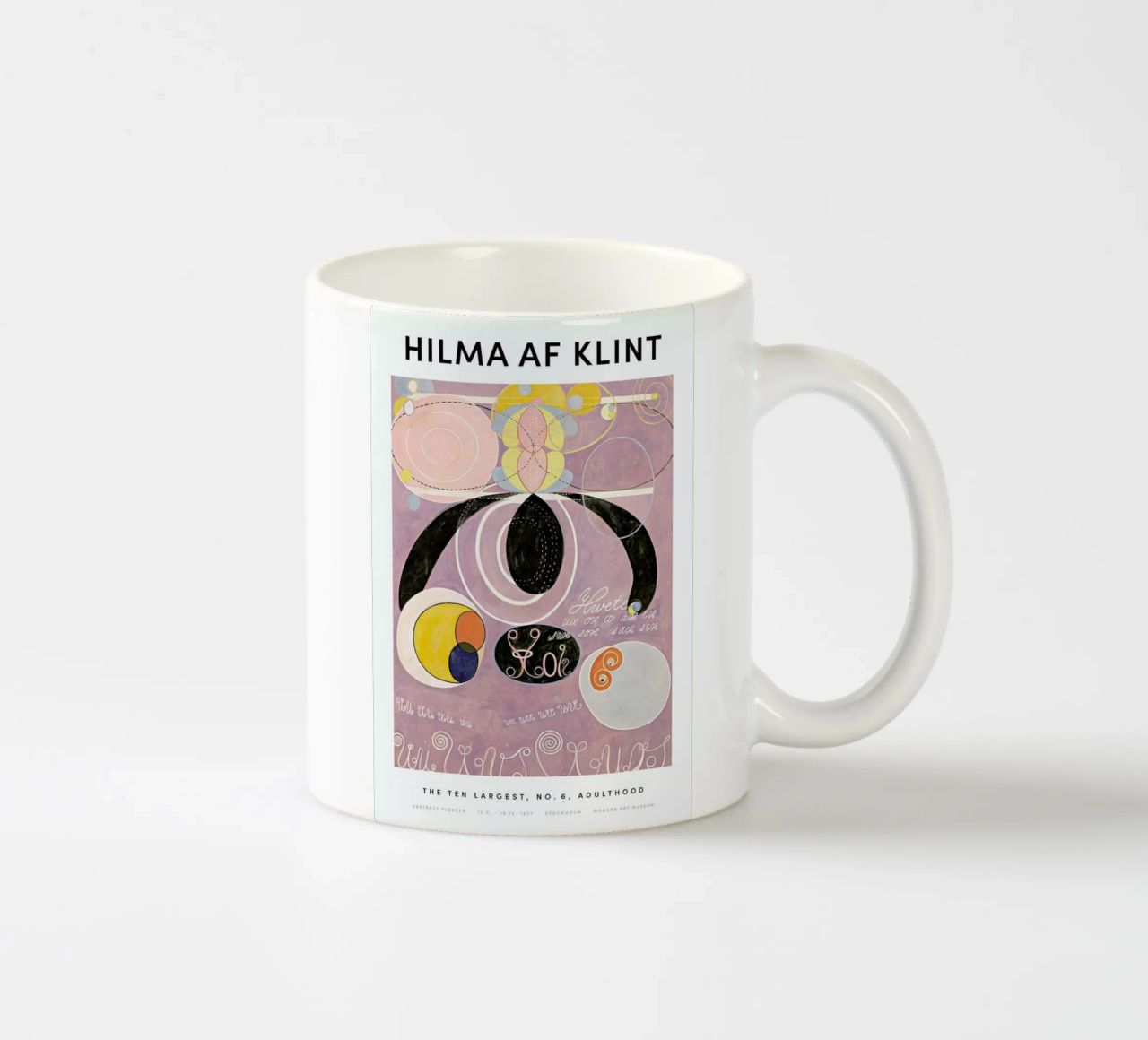 Hilma af Klint - The Ten Largest, No. 6 II tazza in ceramica da Vintage by JUNIQE