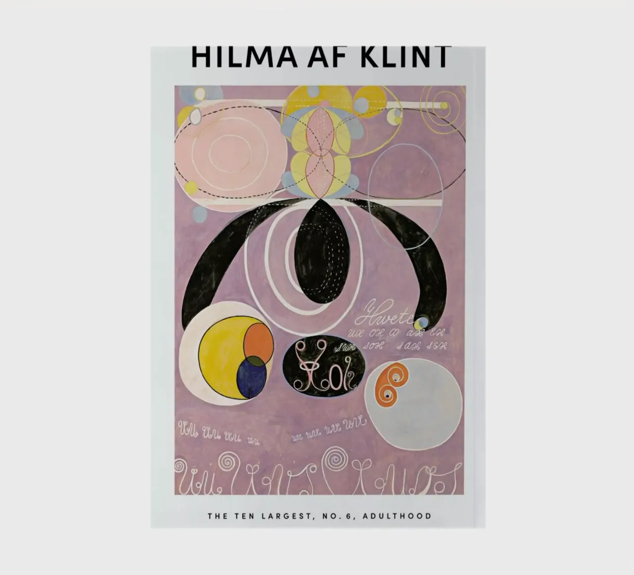Hilma af Klint - The Ten Largest, No. 6 II Notizbuch von Vintage by JUNIQE