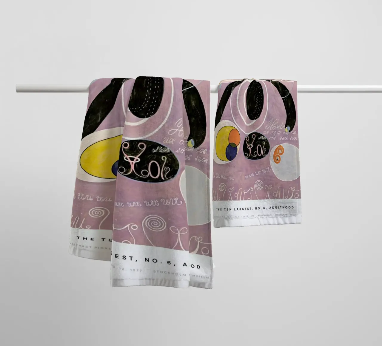 Hilma af Klint - The Ten Largest, No. 6 II Handtuch von Vintage by JUNIQE