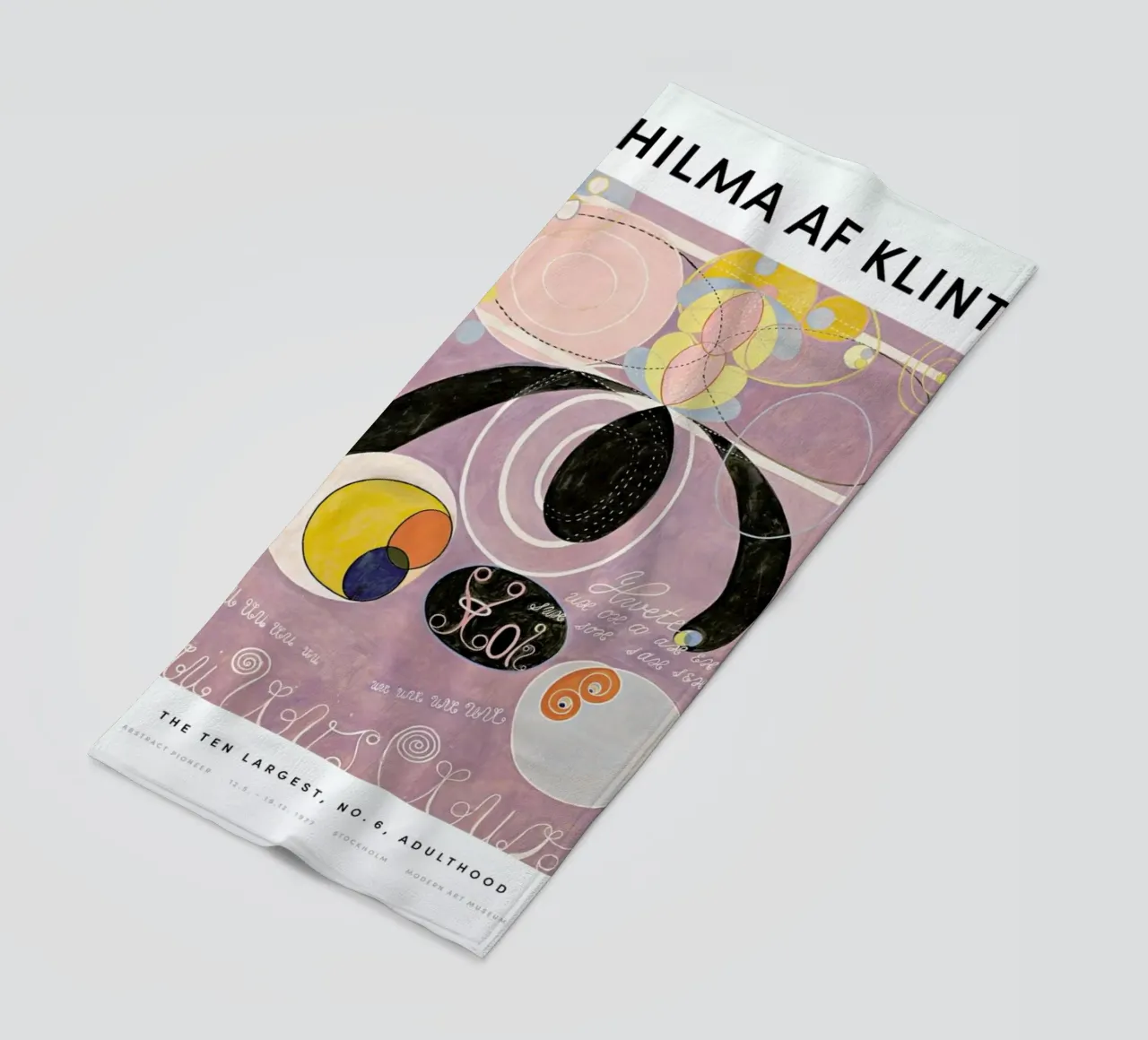 Hilma af Klint - The Ten Largest, No. 6 II telo mare da Vintage by JUNIQE