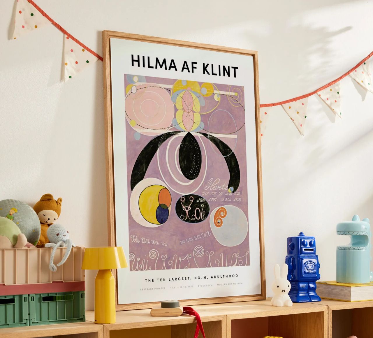 Hilma af Klint - The Ten Largest, No. 6 II plexiglass da Vintage by JUNIQE