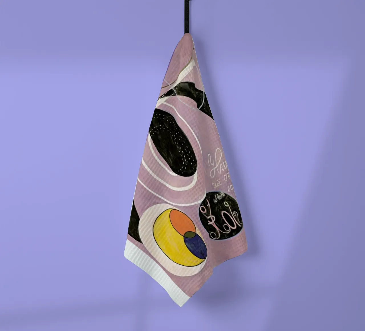 Hilma af Klint - The Ten Largest, No. 6 II tea towel by Vintage by JUNIQE
