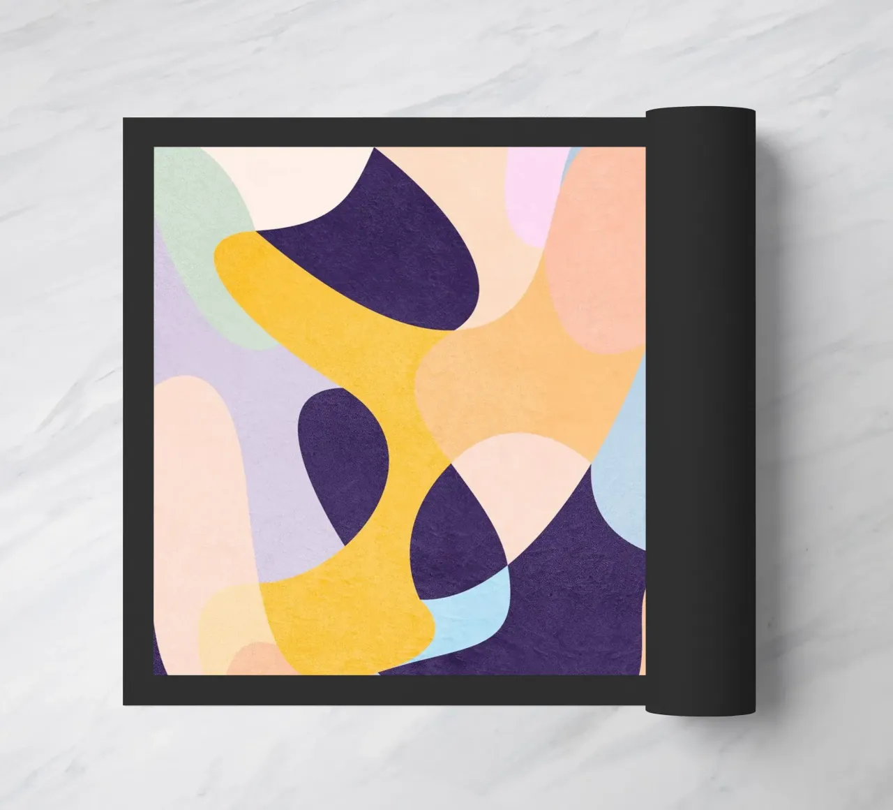 New waves doormat by Abstract 888