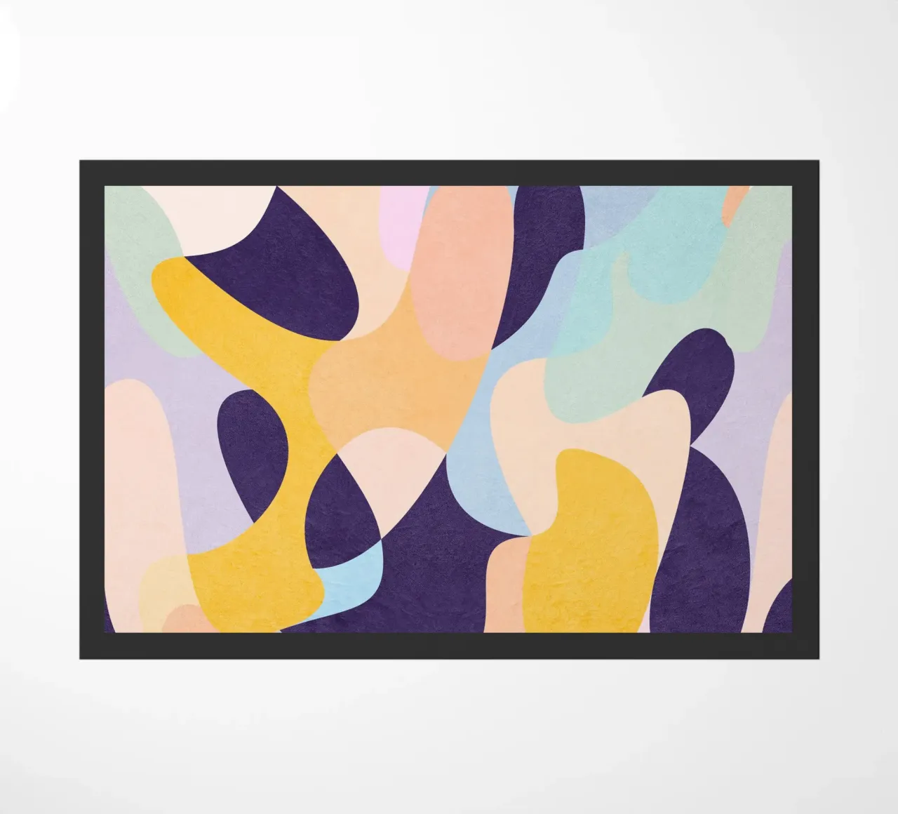 New waves doormat by Abstract 888