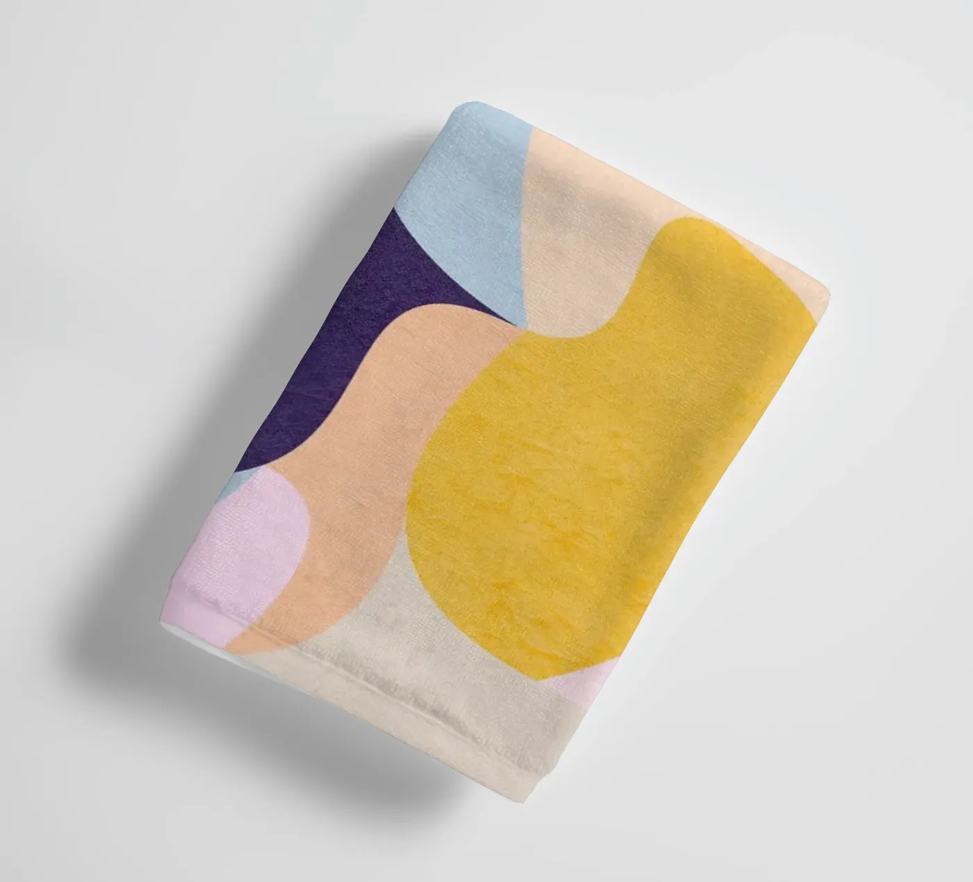New waves towel by Lines Inside
