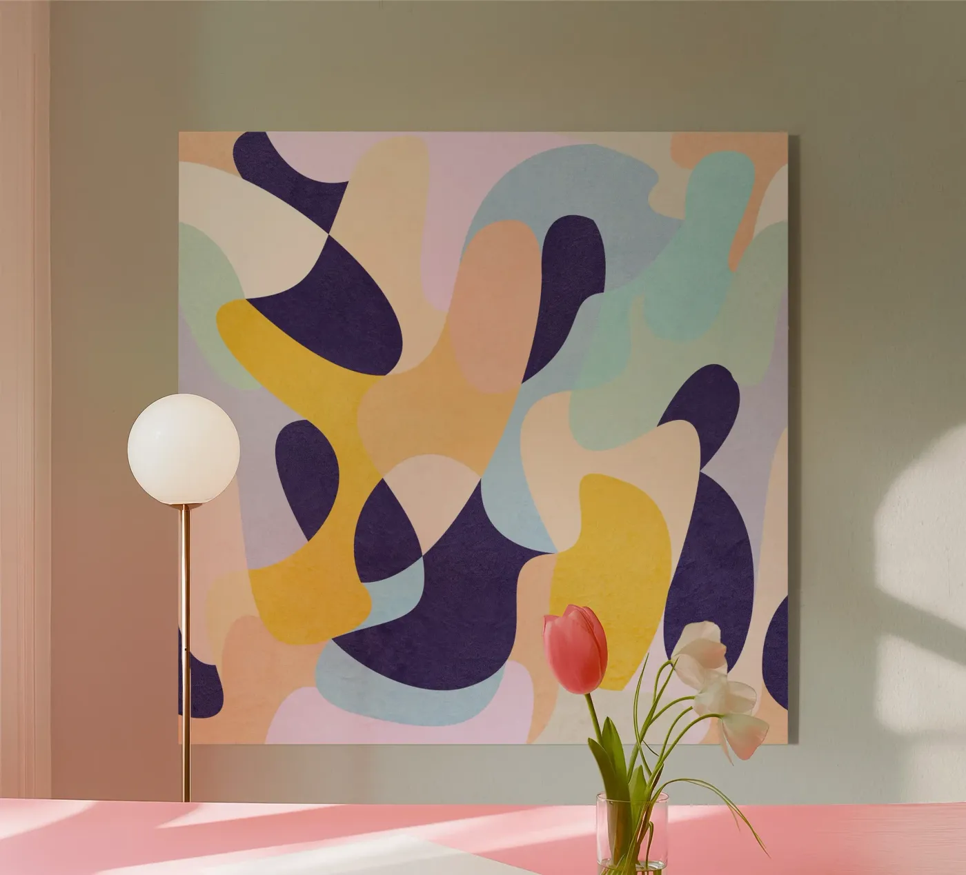 Nuove onde plexiglass da Abstract Joy