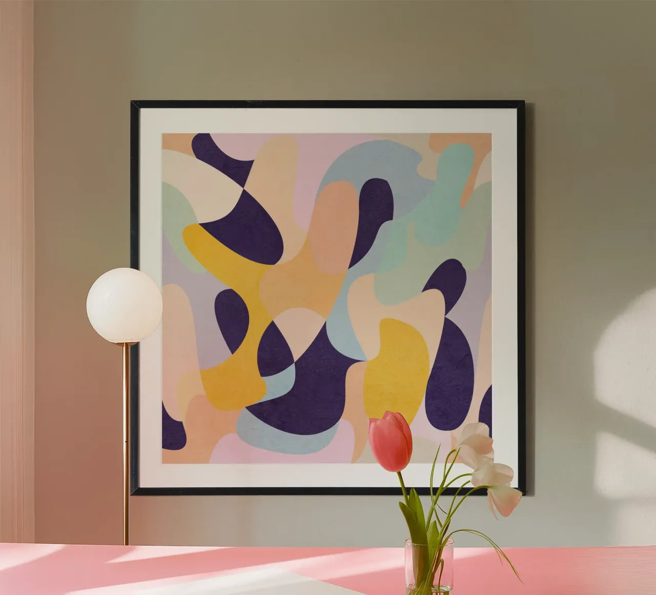 Nuove onde poster da Abstract 888