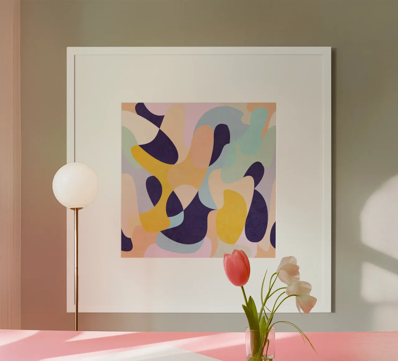 Nuove onde poster da Abstract 888