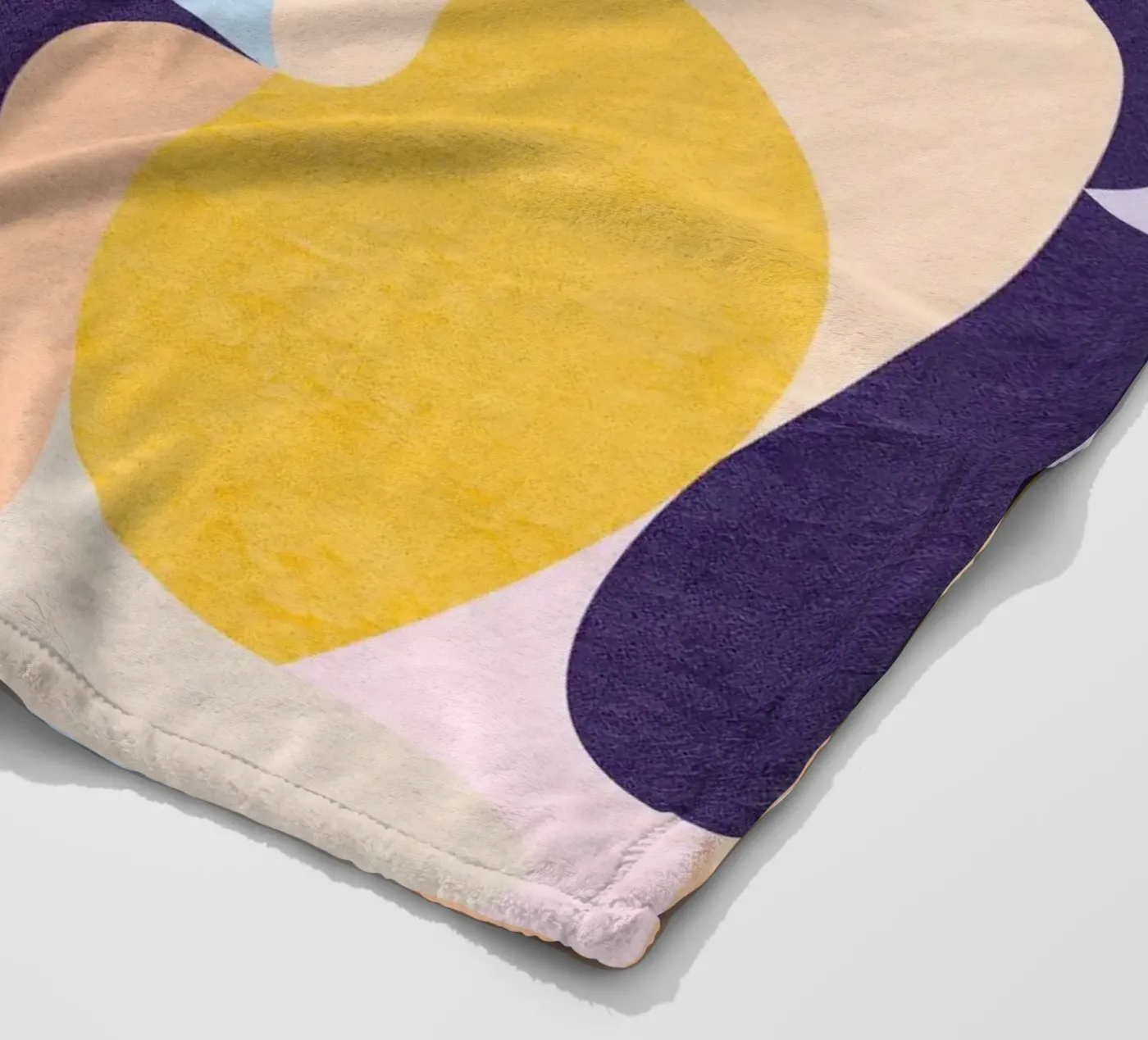 Nieuwe golven fleecedeken van Abstract Joy