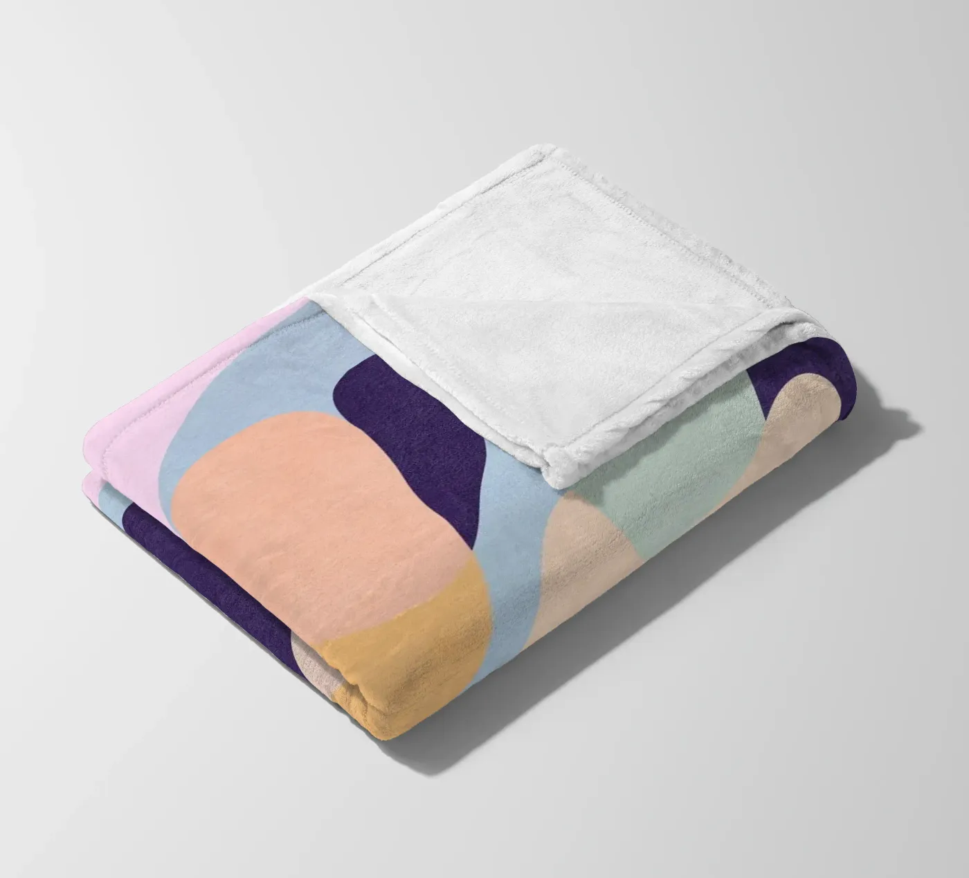 Nieuwe golven fleecedeken van Abstract Joy