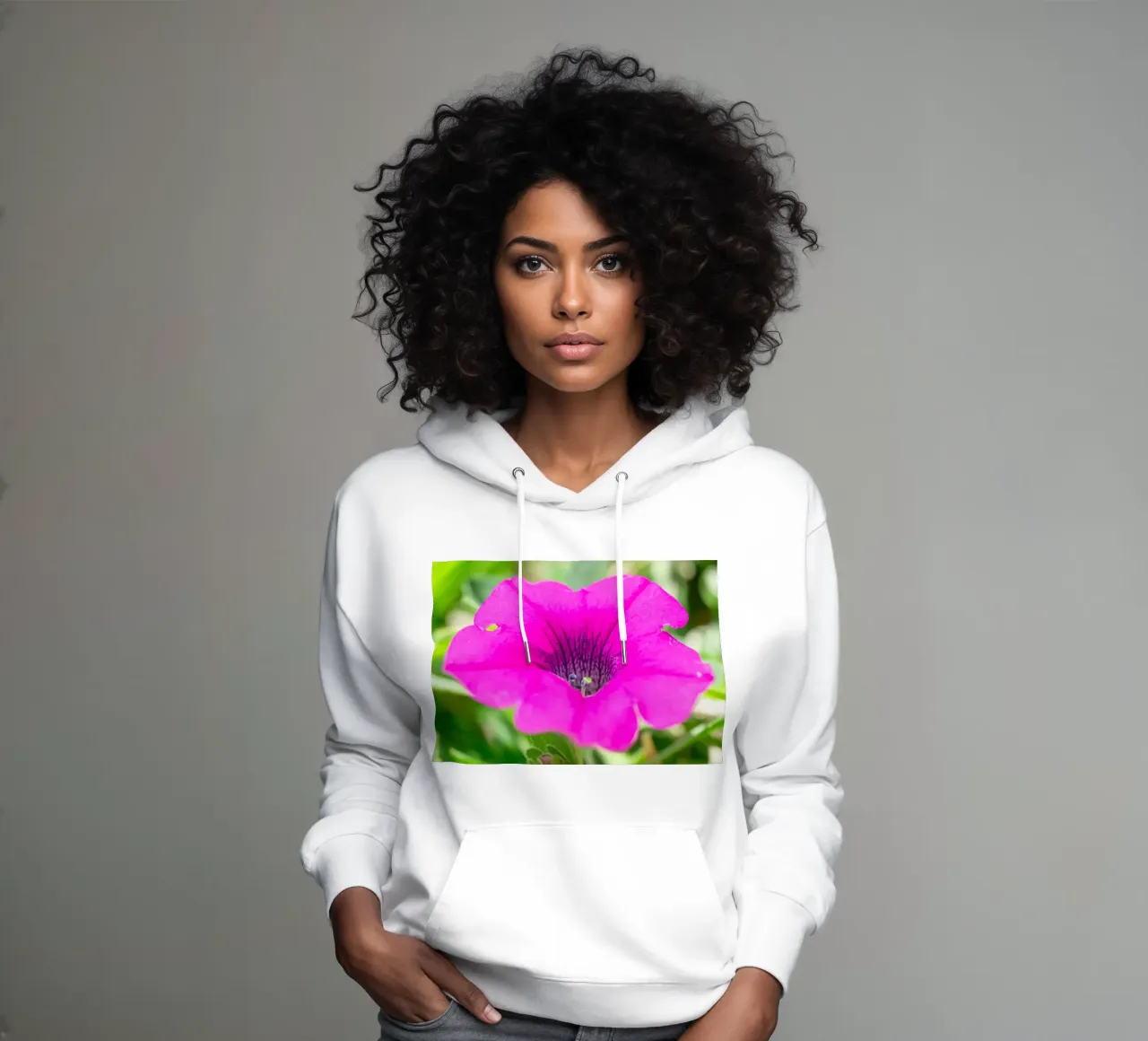 studi sulla flora #2 felpa con cappuccio da rafael campezato