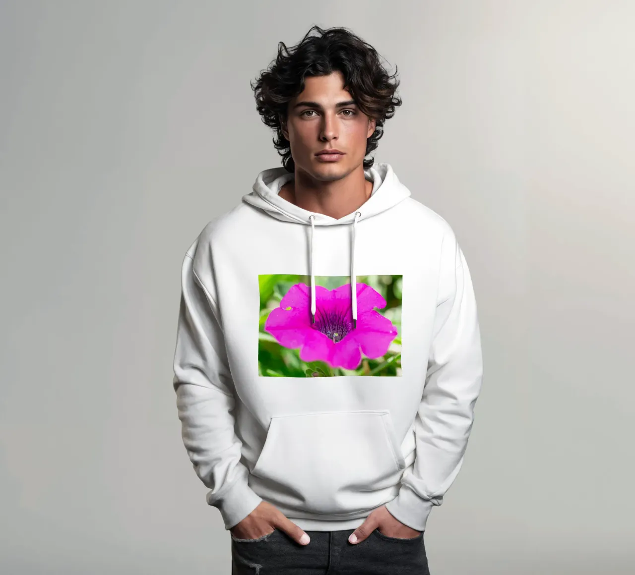 studi sulla flora #2 felpa con cappuccio da rafael campezato
