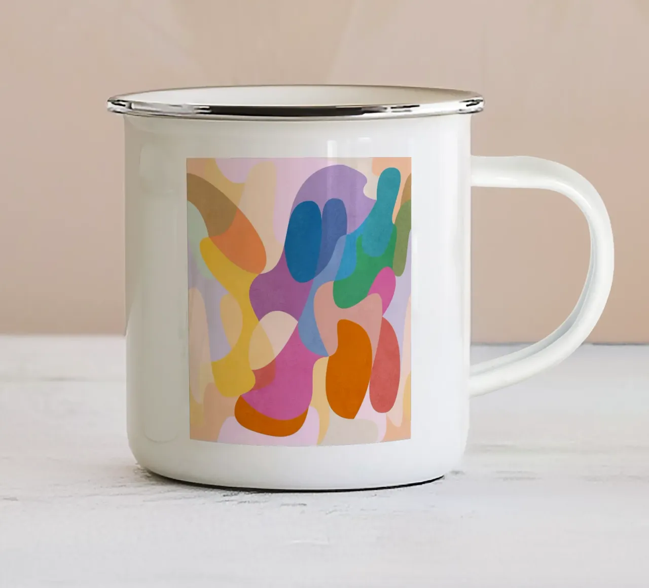 Dreams taza de esmalte de lovely lines