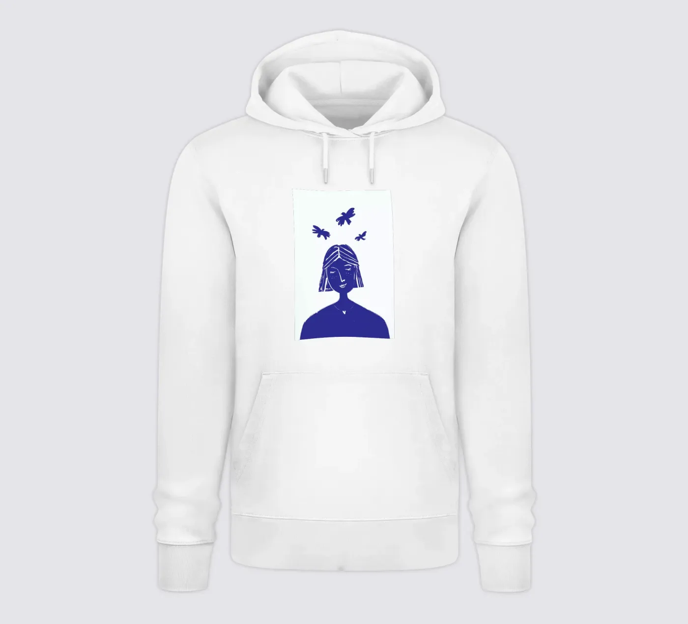 Hovering Blue felpa con cappuccio da Graphite