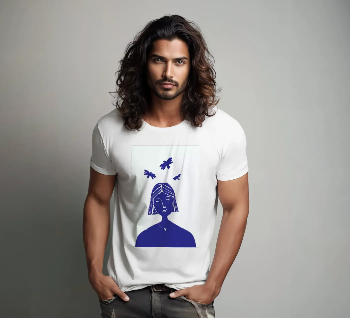 Hovering Blue t-shirt da Graphite