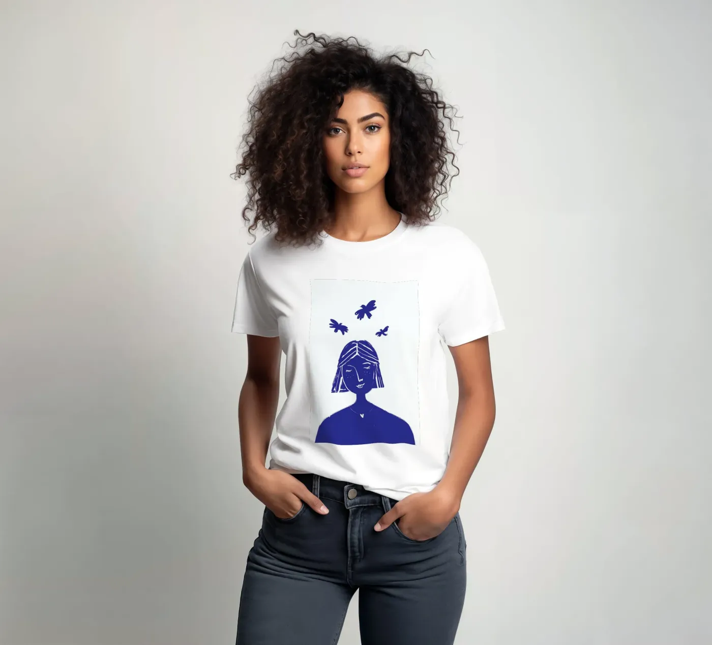 Hovering Blue t-shirt da Graphite