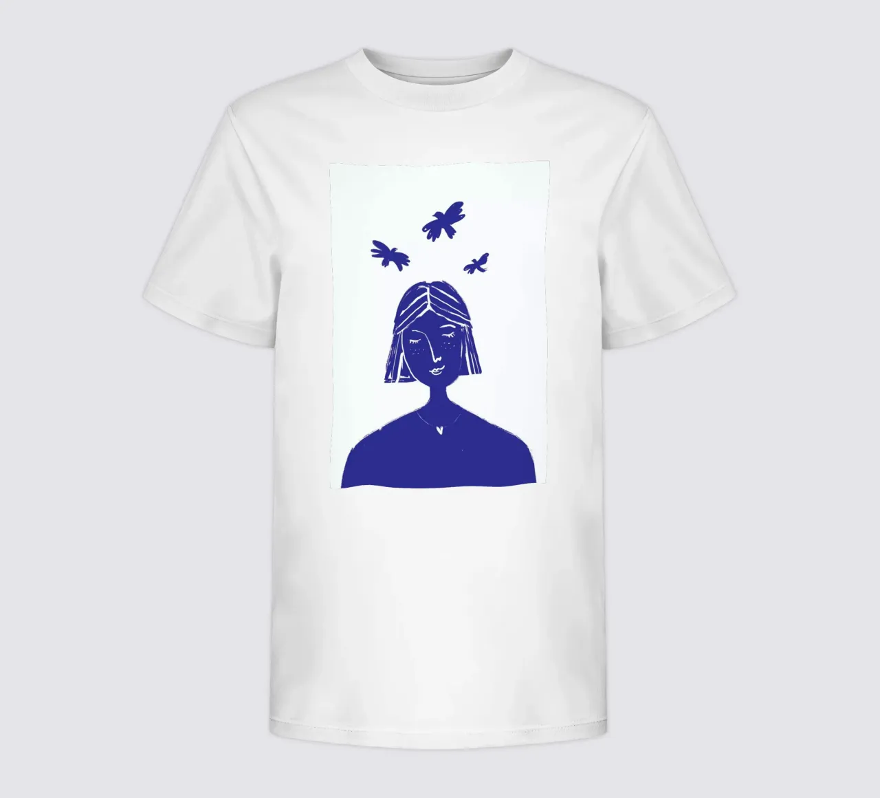 Hovering Blue t-shirt bambini da Graphite